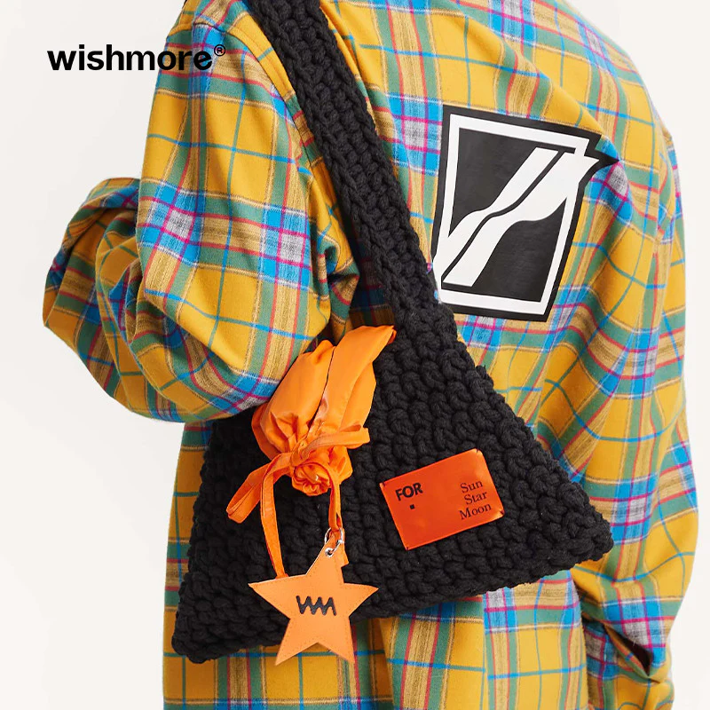 Handmade Star Woven Shoulder Bag