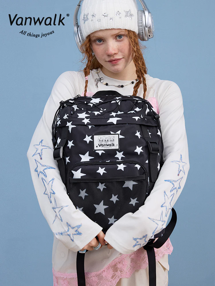 Vanwalk Picnic Series Cute Printed Backpack