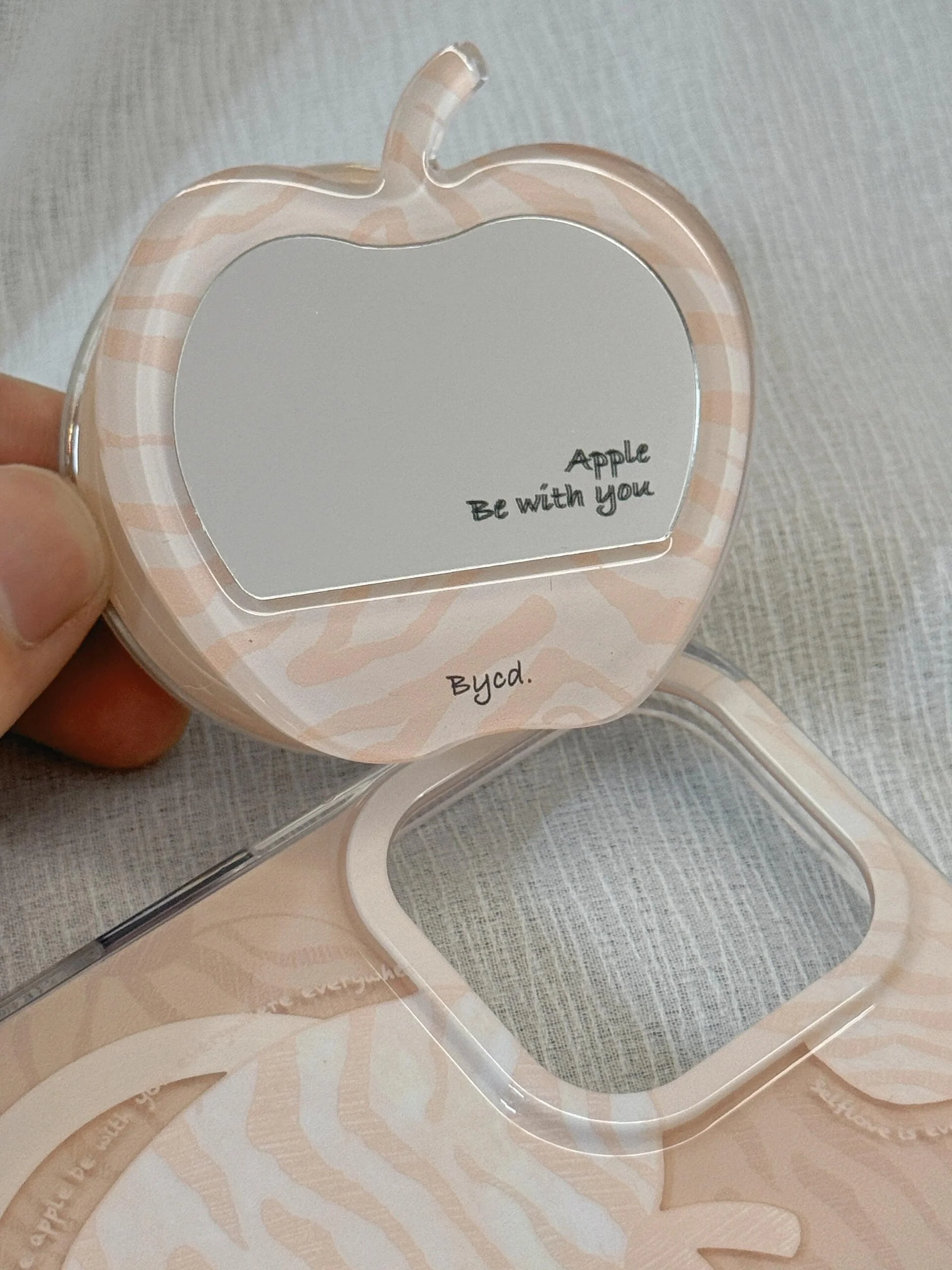 Pink Zebra Apple Printed Phone Case