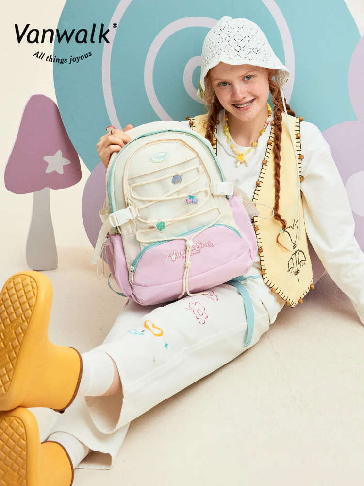 Vanwalk Picnic Series Macaron Backpack