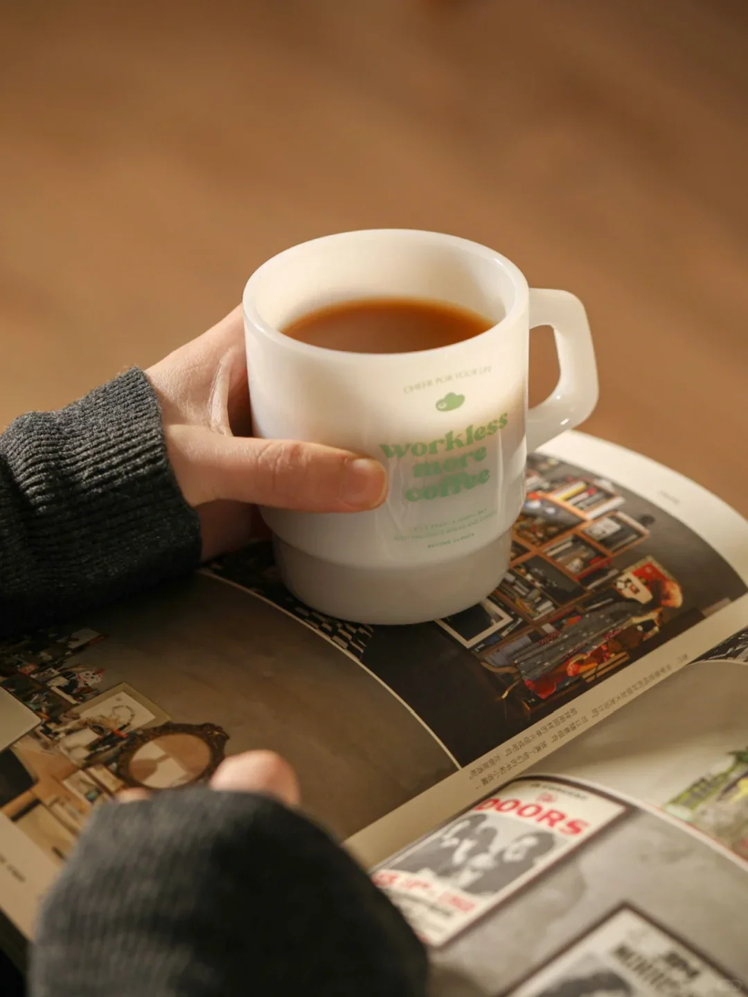 Cheer For Your Life Statement Glass Cup