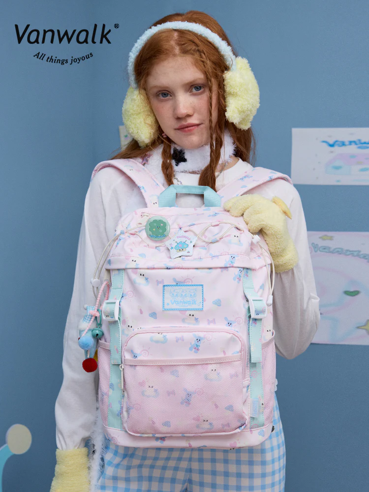 Vanwalk Picnic Series Cute Printed Backpack