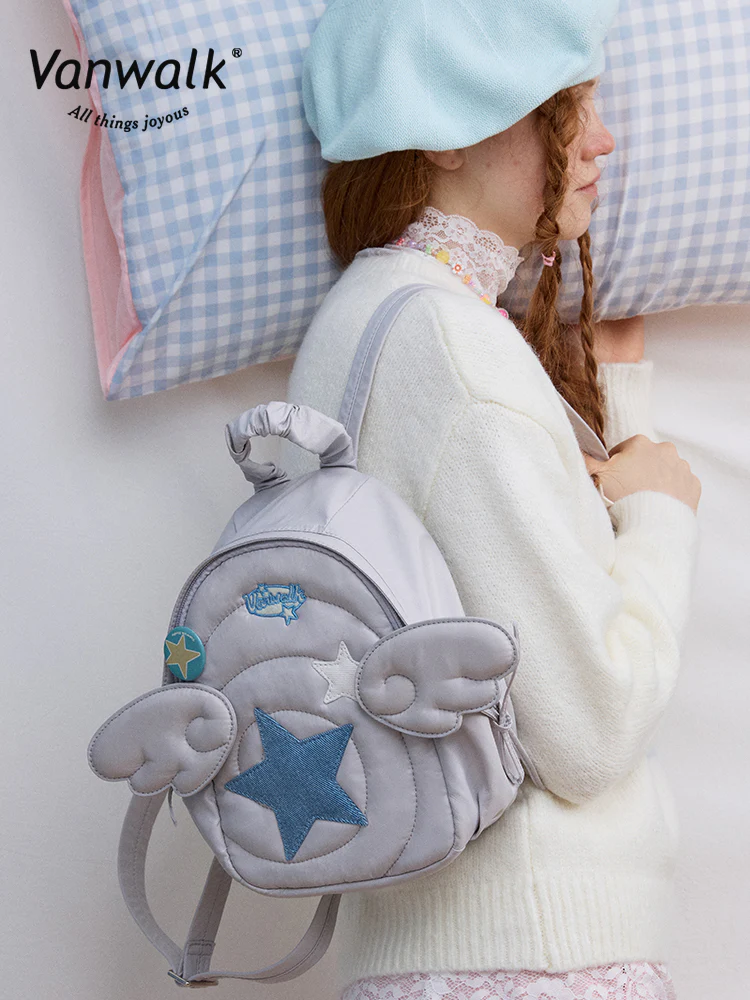 Vanwalk Lucky Star Series Angel's Wings Backpack