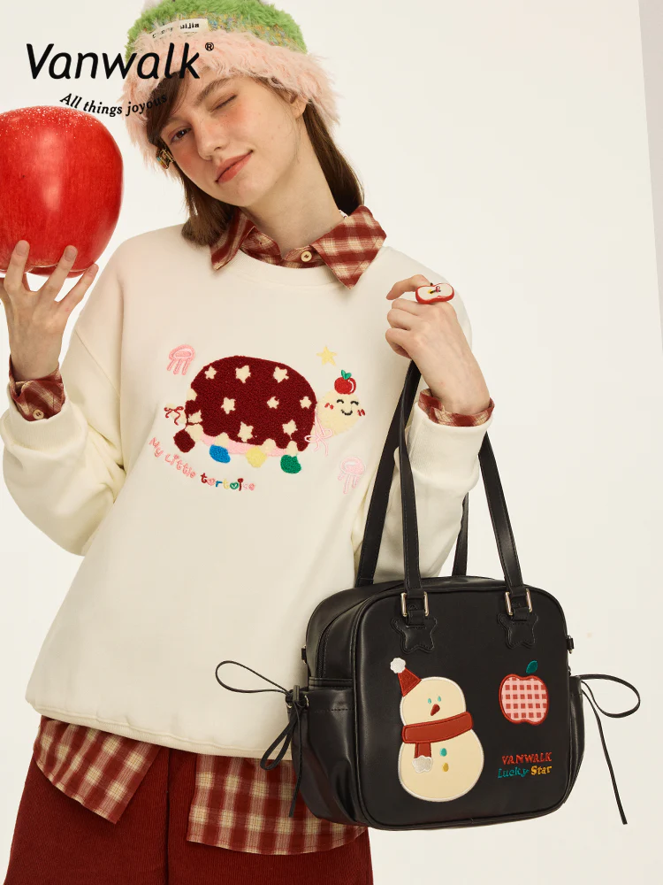 Vanwalk Christmas Series Sweet Ita Shoulder Bag