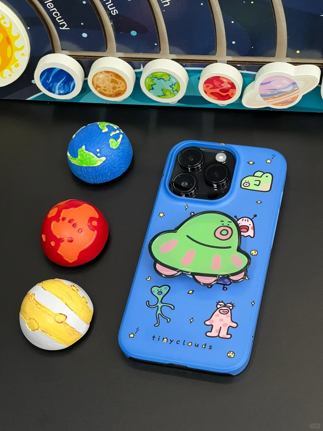Alien Printed Funny Phone Case