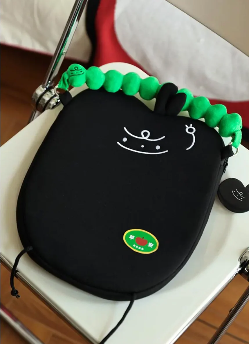 Cartoon Apple Laptop Bag