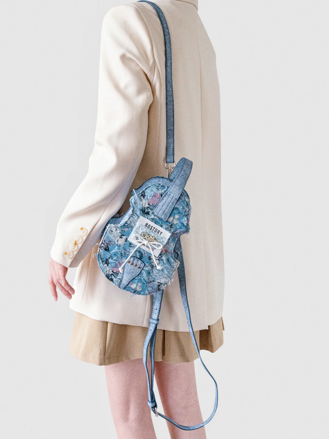 Mini Violin Shape Backpack