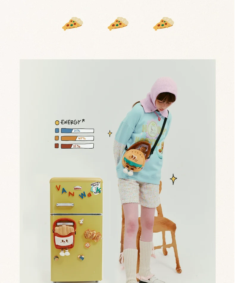 Healing Food Doll Bag