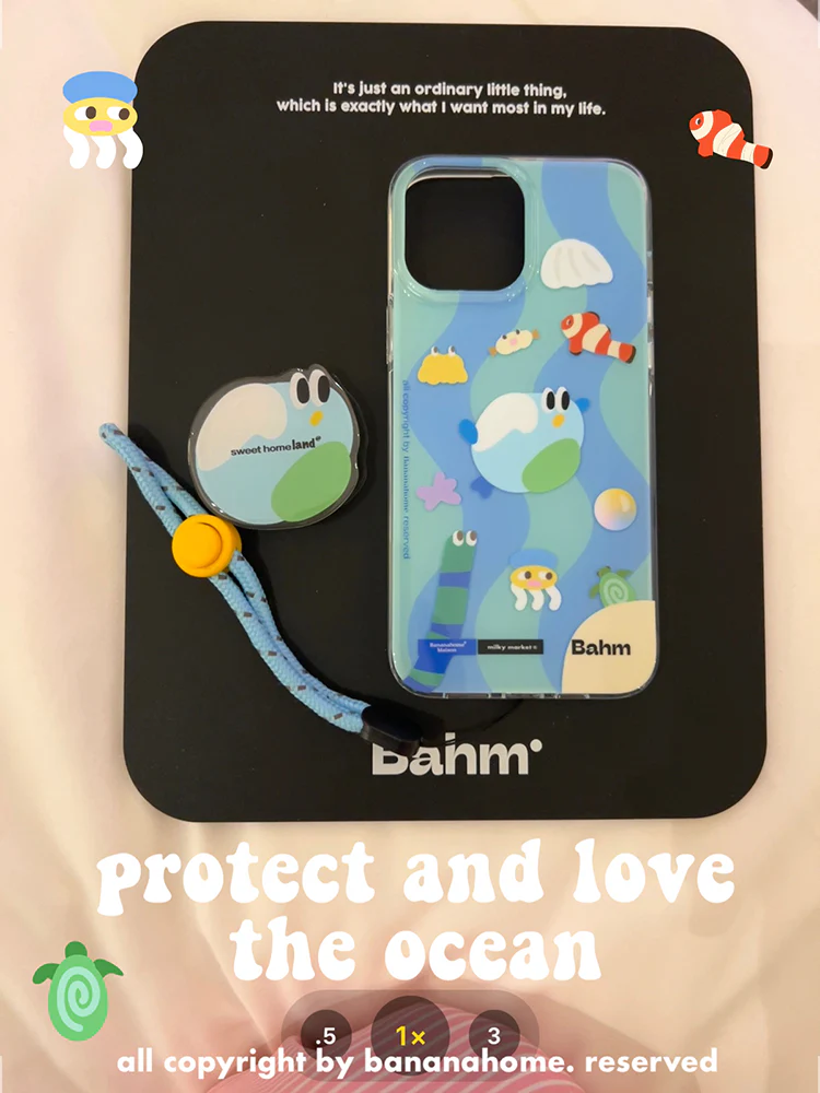 Love Ocean Printed Phone Case
