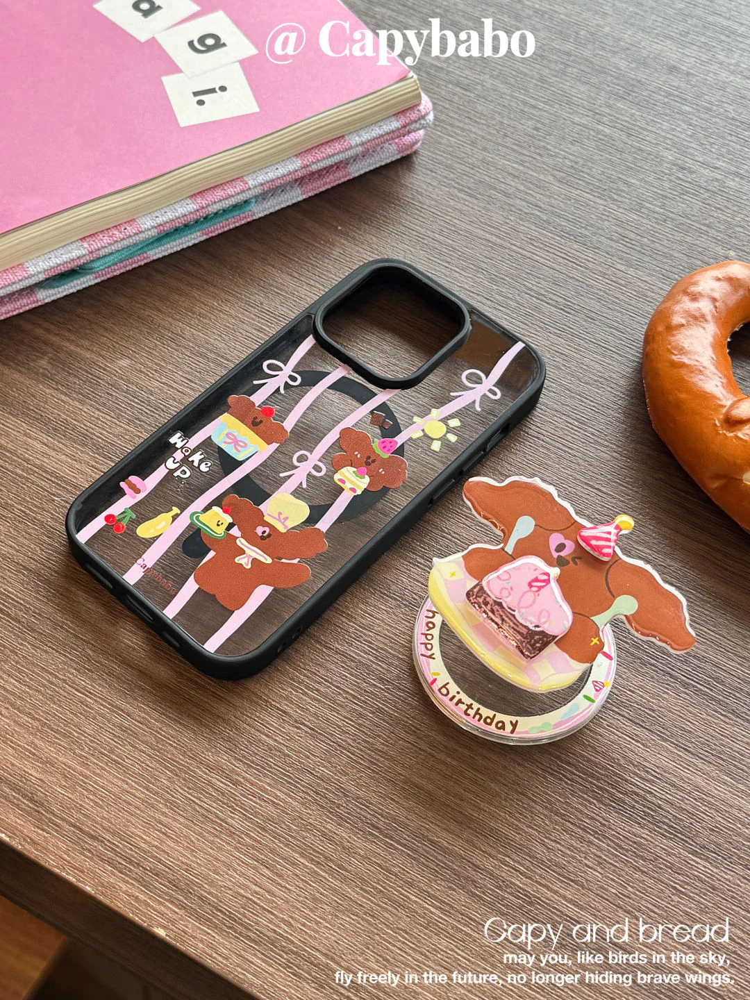 Happy Birthday Puppy Phone Case with MagSafe