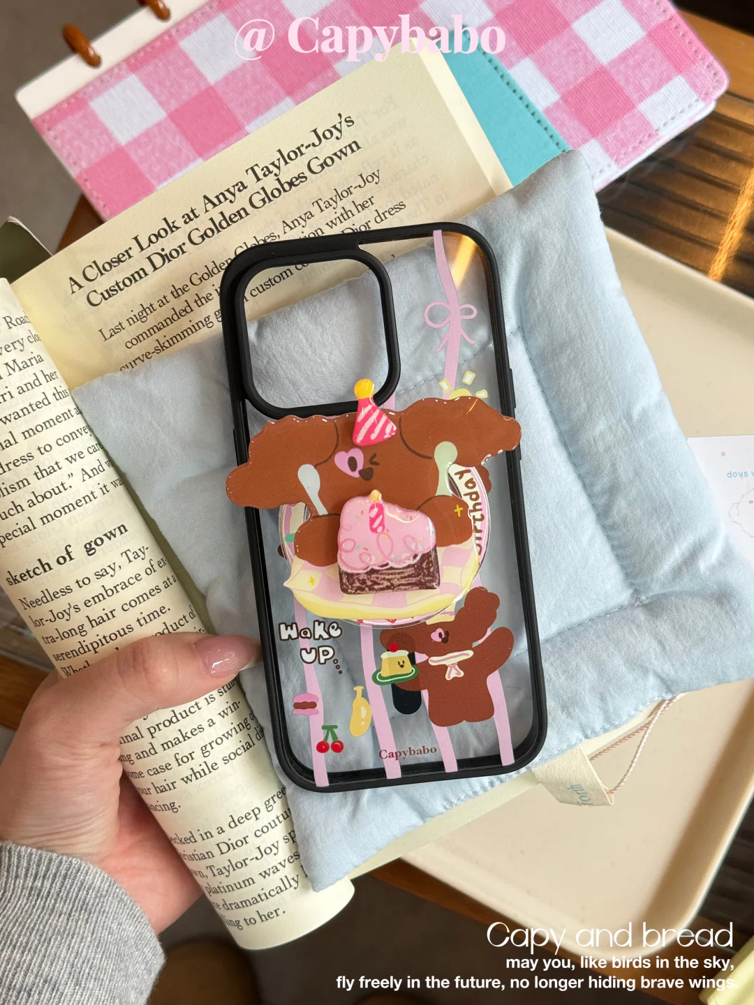 Happy Birthday Puppy Phone Case with MagSafe