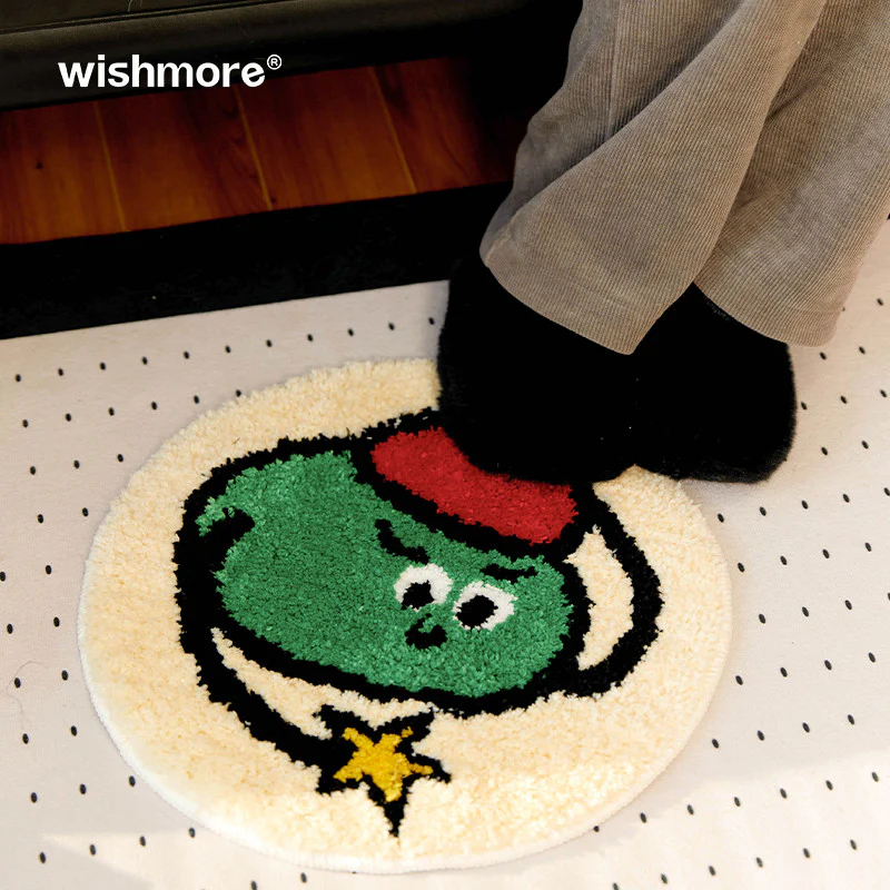 Star Cartoon Xmas Mat