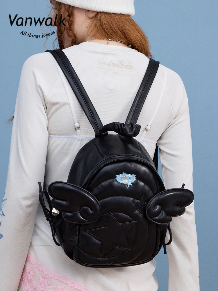 Vanwalk Lucky Star Series Angel's Wings Backpack