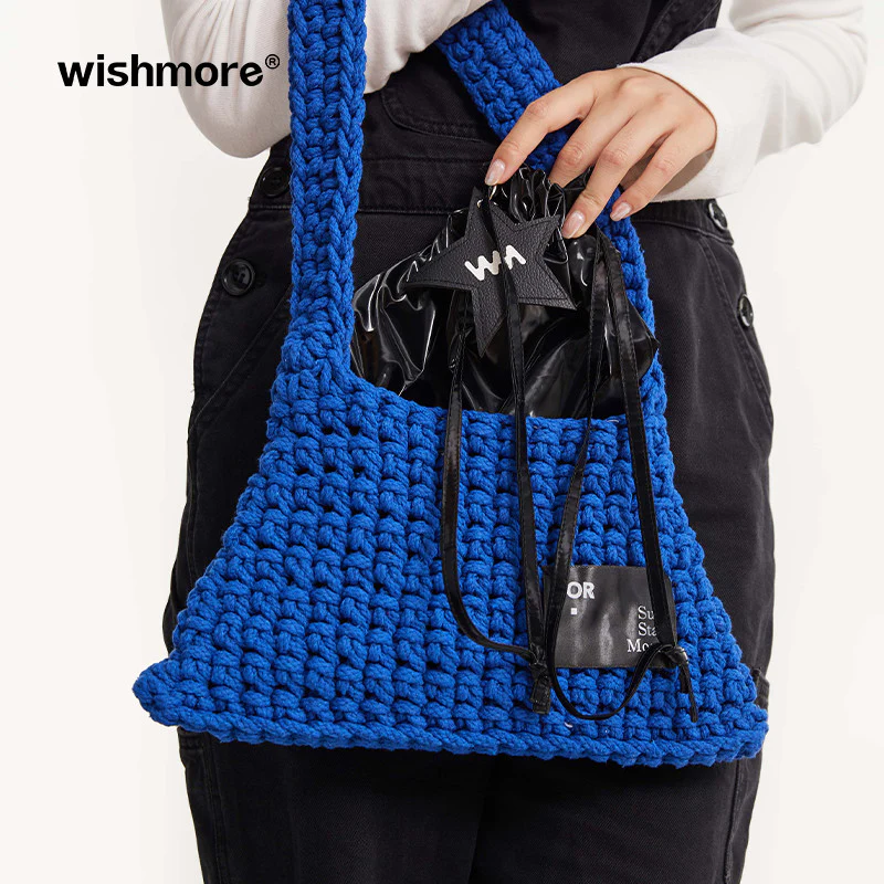 Handmade Star Woven Shoulder Bag