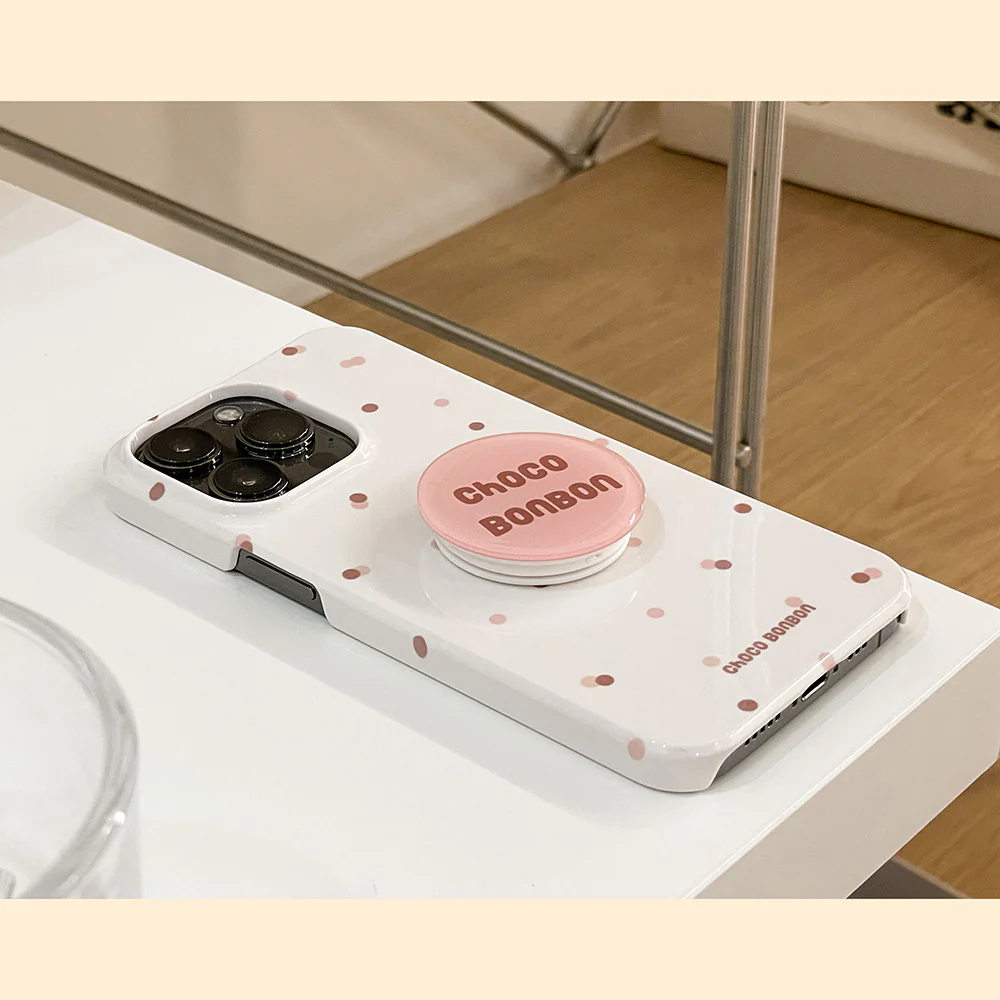 Cream Spots Printed Phone Case