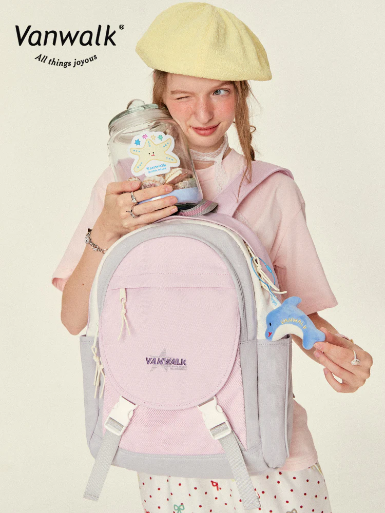 VANWALK Bubble Island Retro Backpack