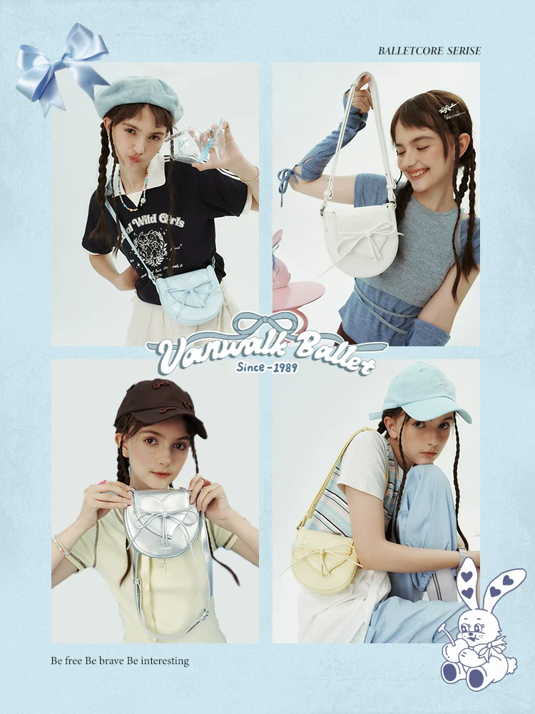 Heart Strap Flap Shoulder Bag