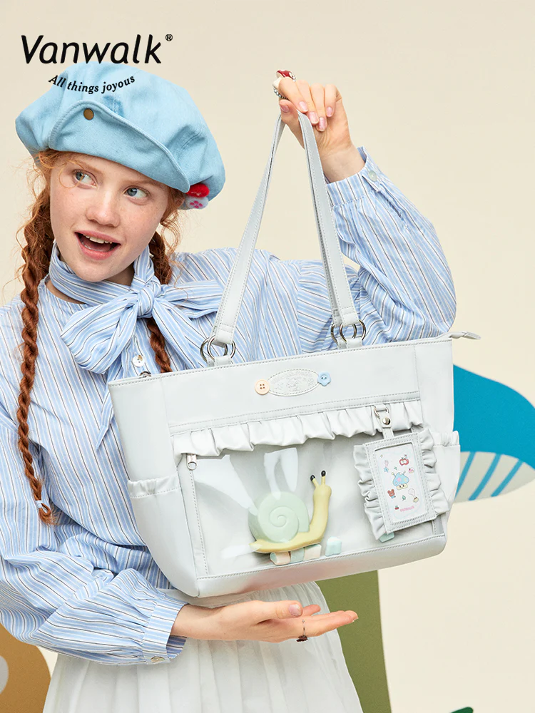 Vanwalk Picnic Series Macaron Shoulder Ita Bag