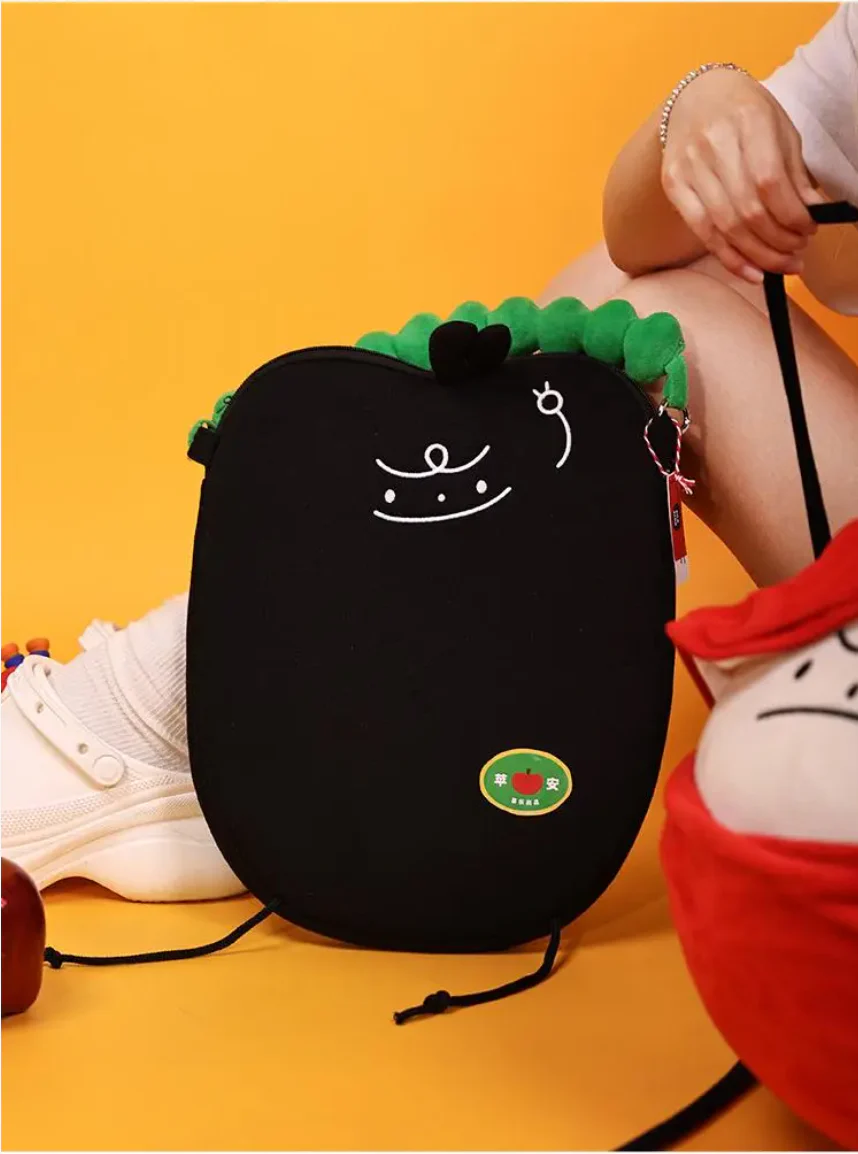 Cartoon Apple Laptop Bag
