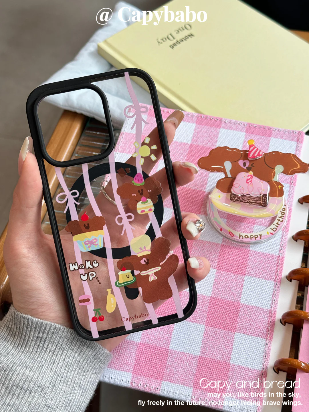 Happy Birthday Puppy Phone Case with MagSafe