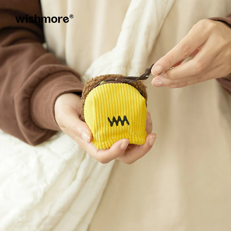 Cute Toast Coin Bag AirPods Case