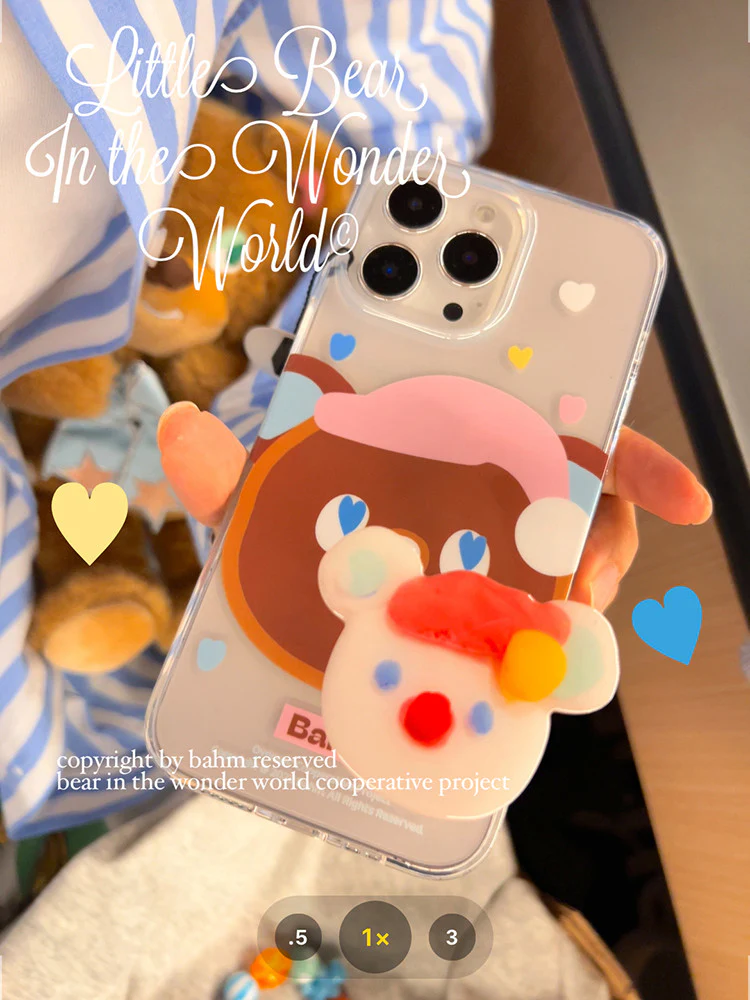 Bear Printed Phone Case