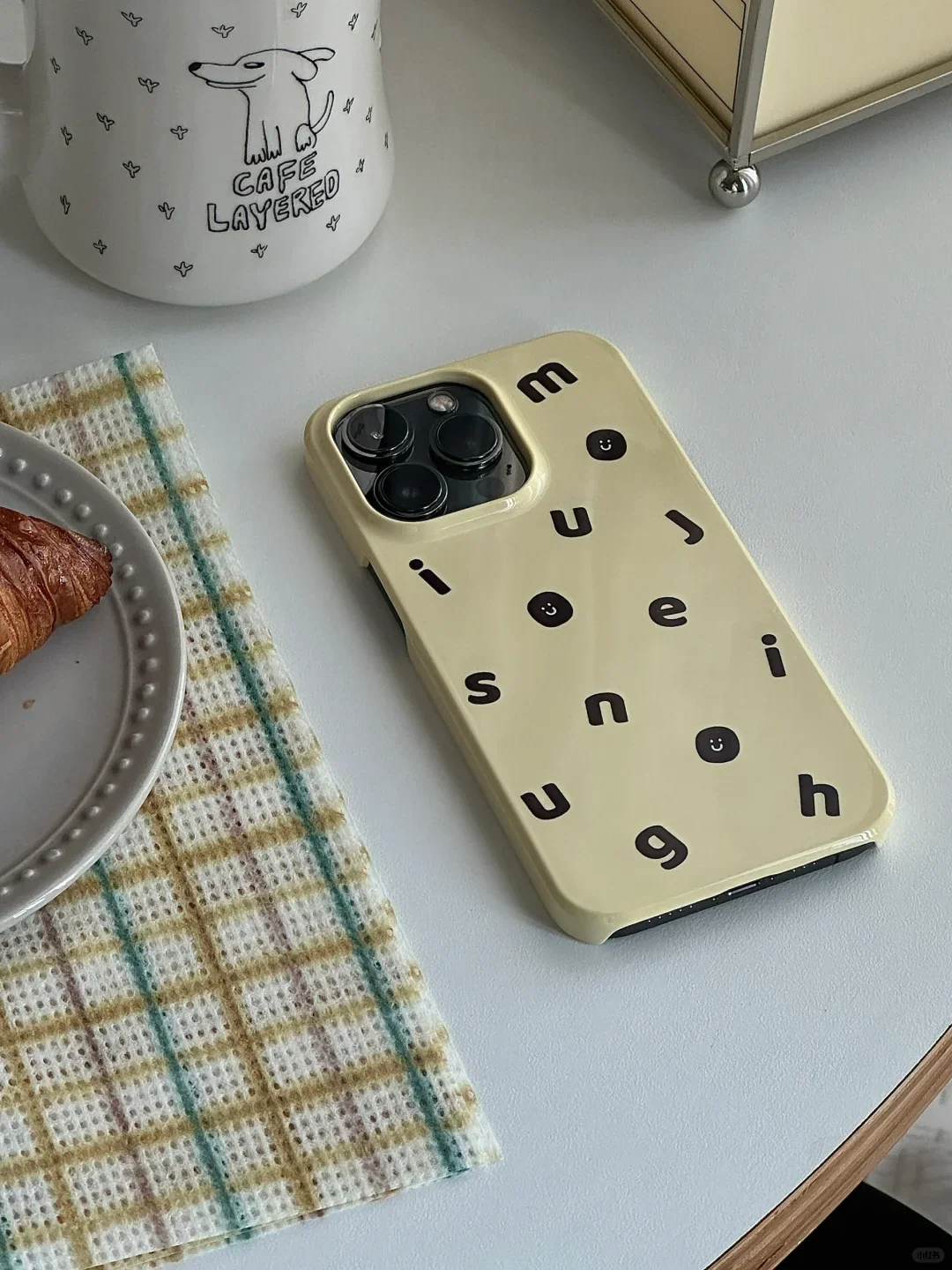 Smile Face Printed Phone Case
