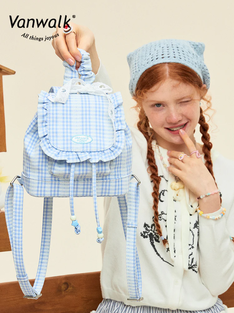 Vanwalk Picnic Series Ruffles Small Backpack
