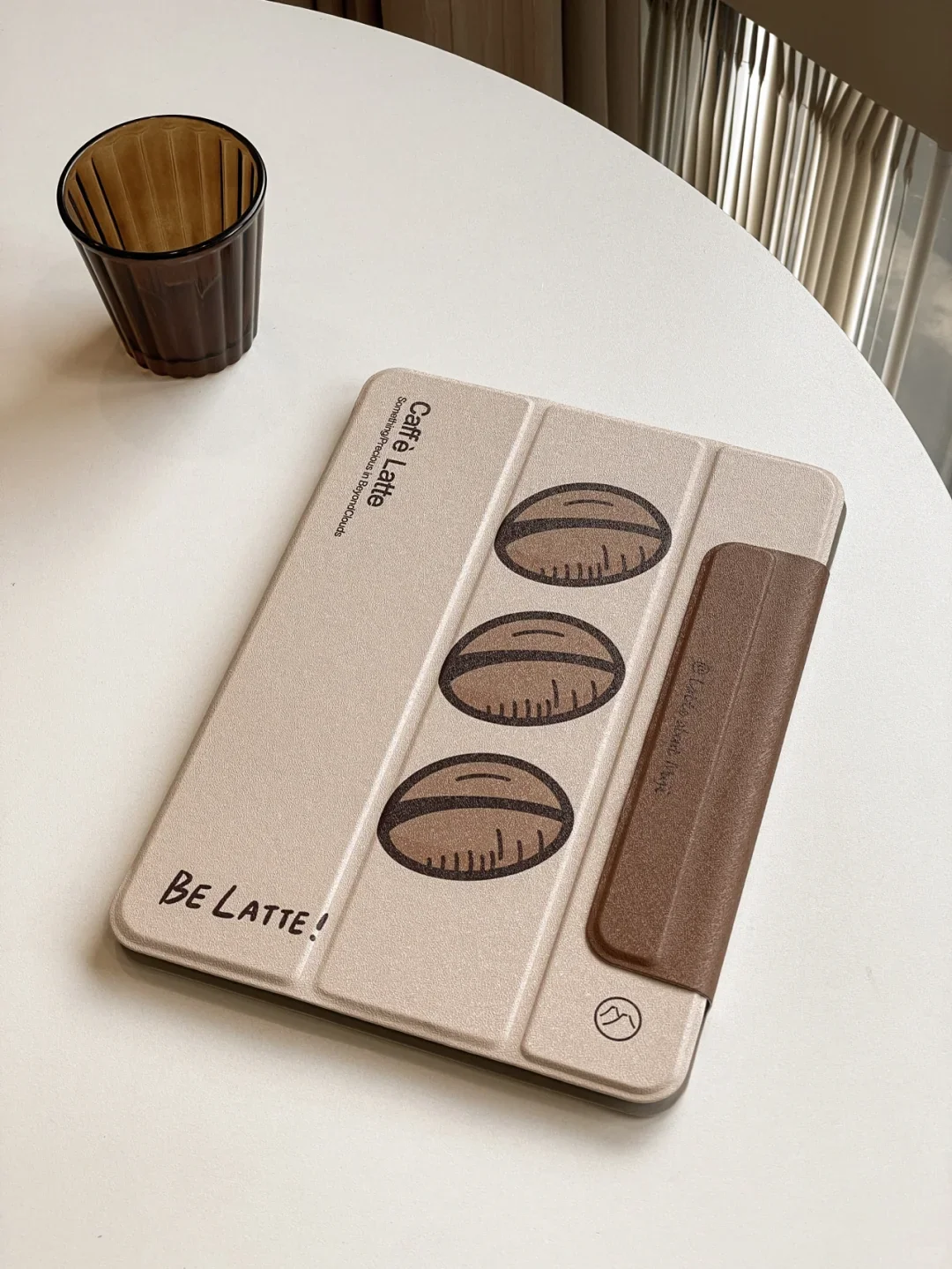 Coffee Beans Printed Aesthetic iPad Case