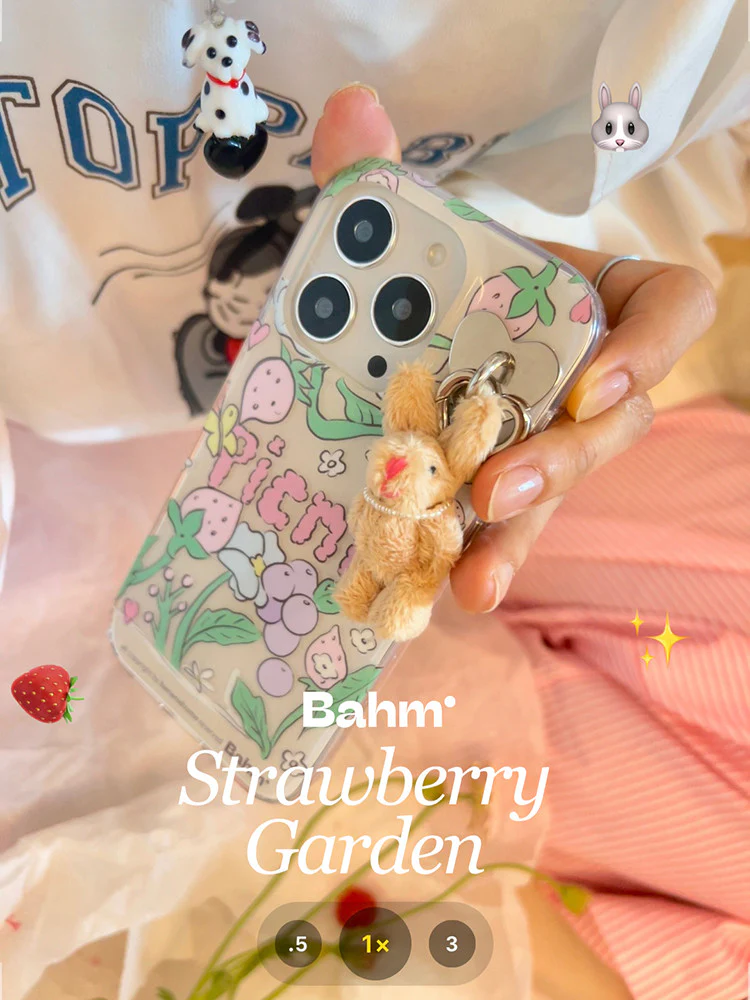 Strawberry Garden Printed Phone Case