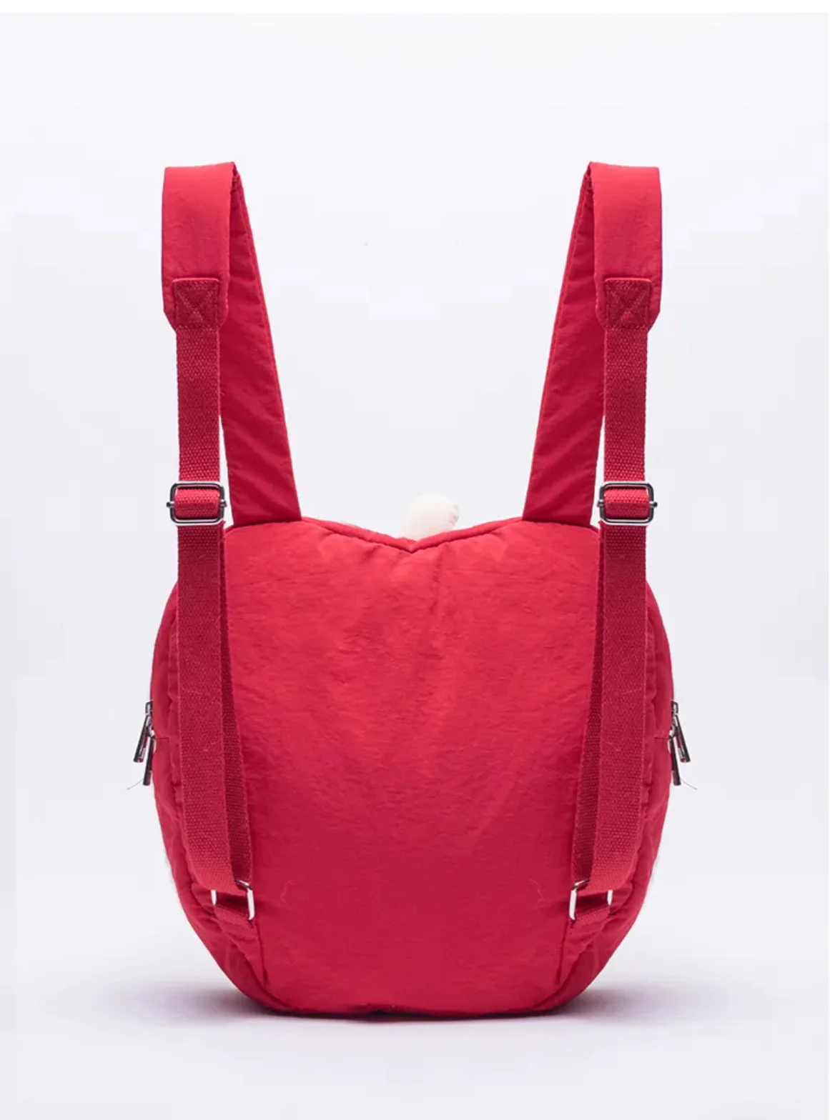 Plush Apple-Shaped Ita Backpack