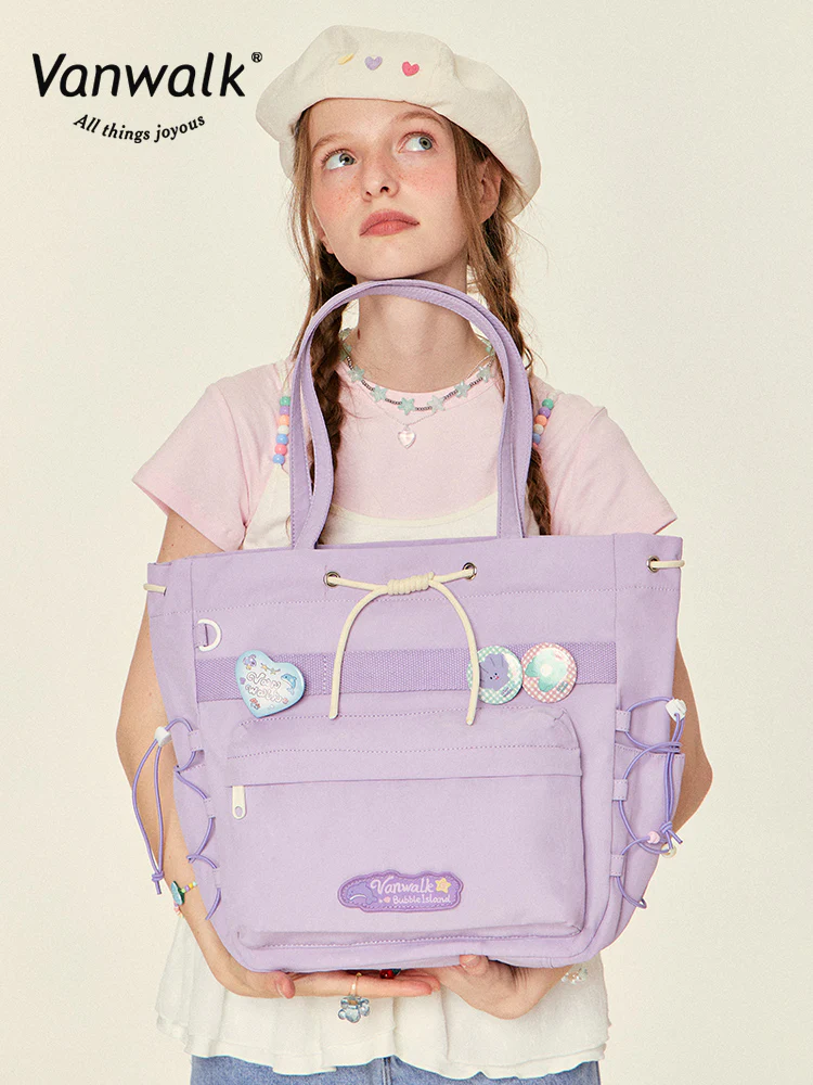Vanwalk Bubble Island Large Tote Bag