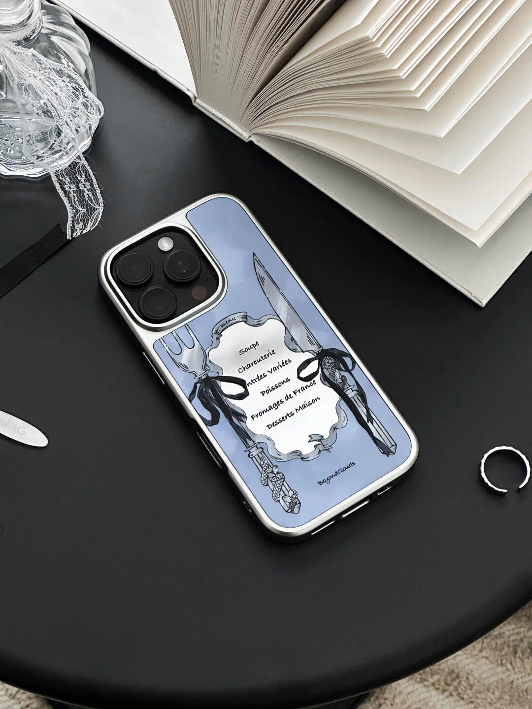 Blue Ballet Knife Printed Phone Case