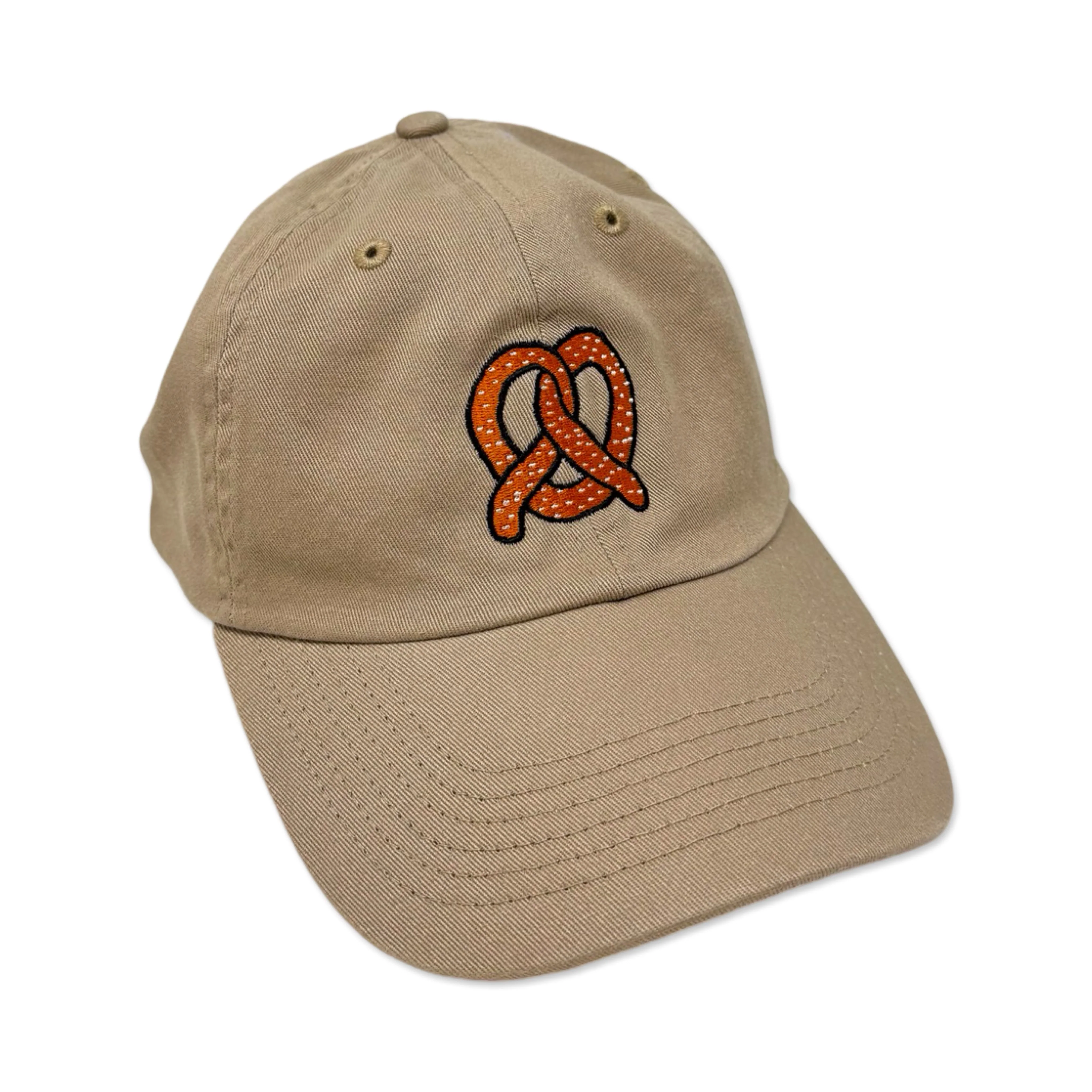 Pretzel Embroidered Hat