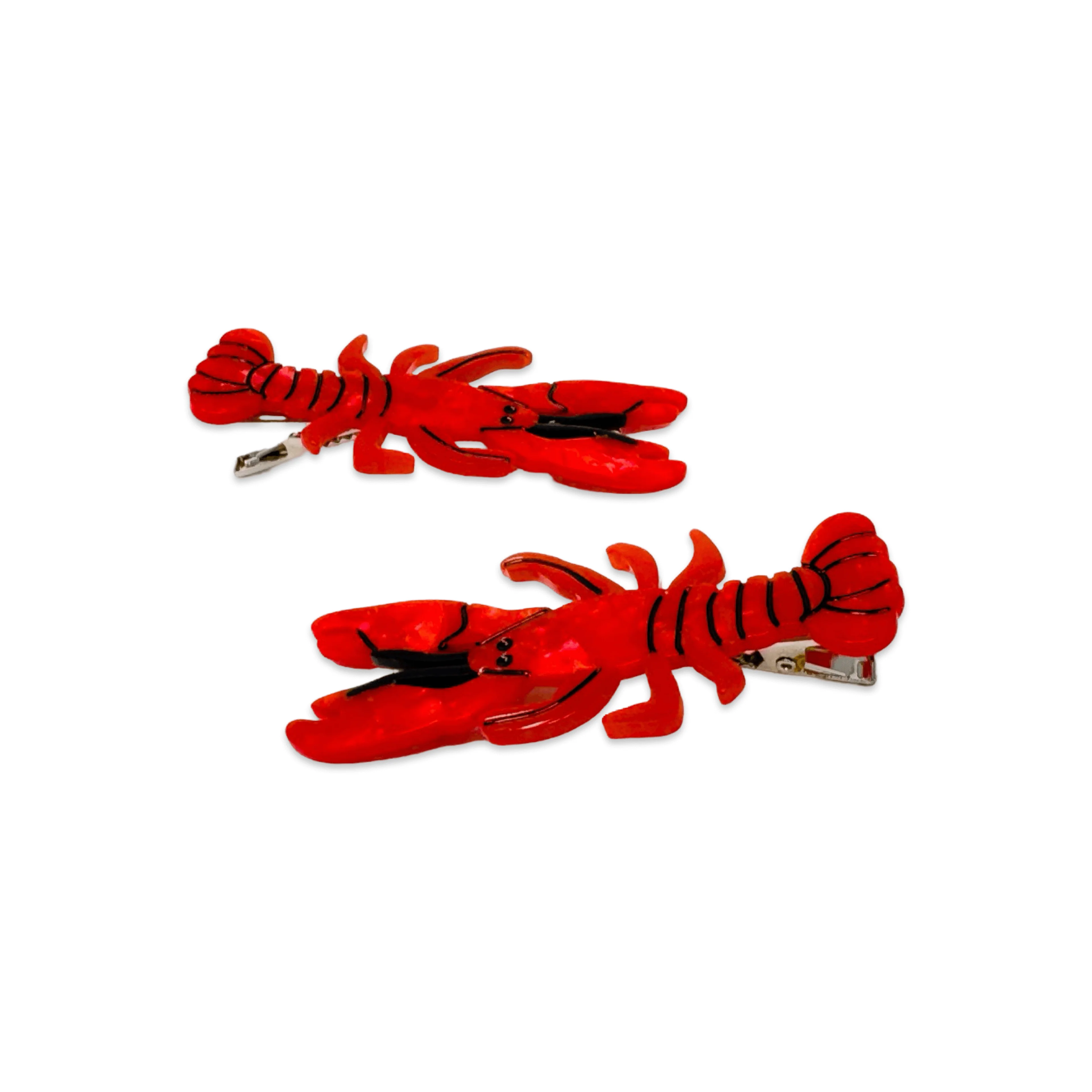 Lobster Alligator Hair Clip Set