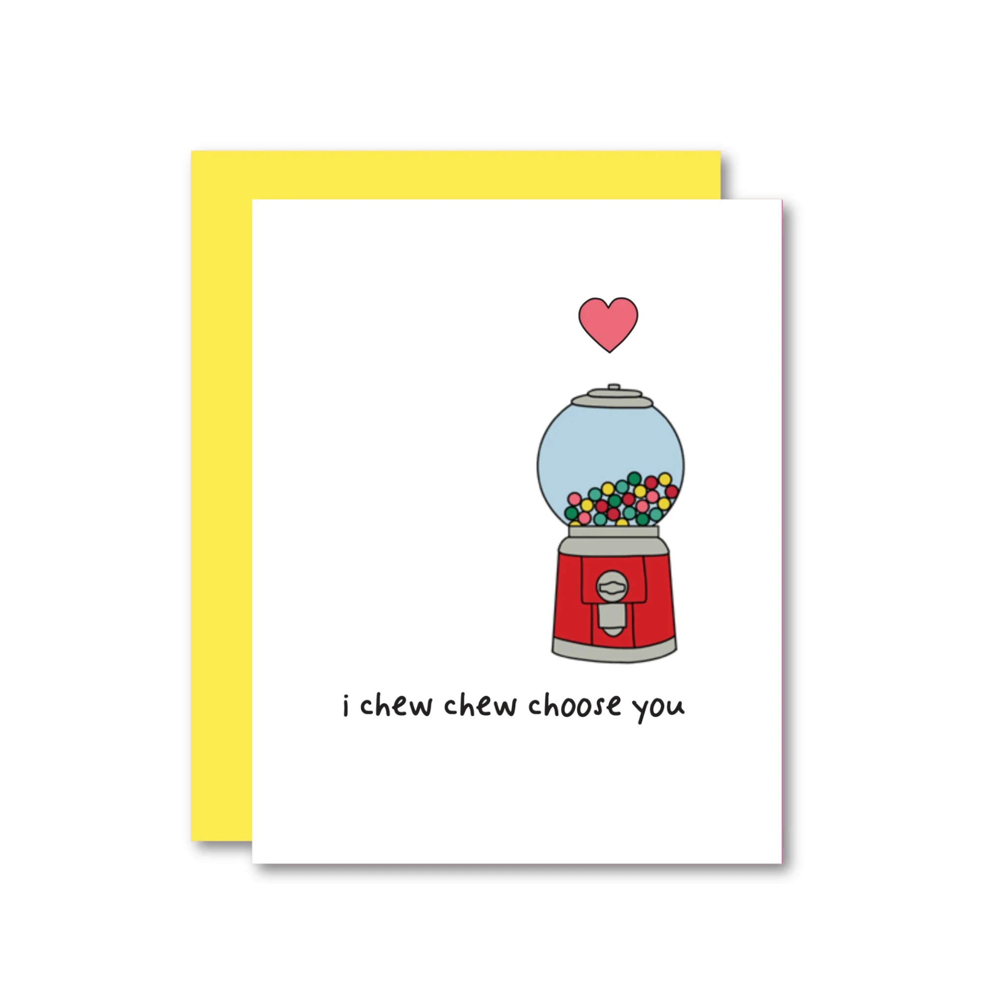 I Choose You Risograph Card