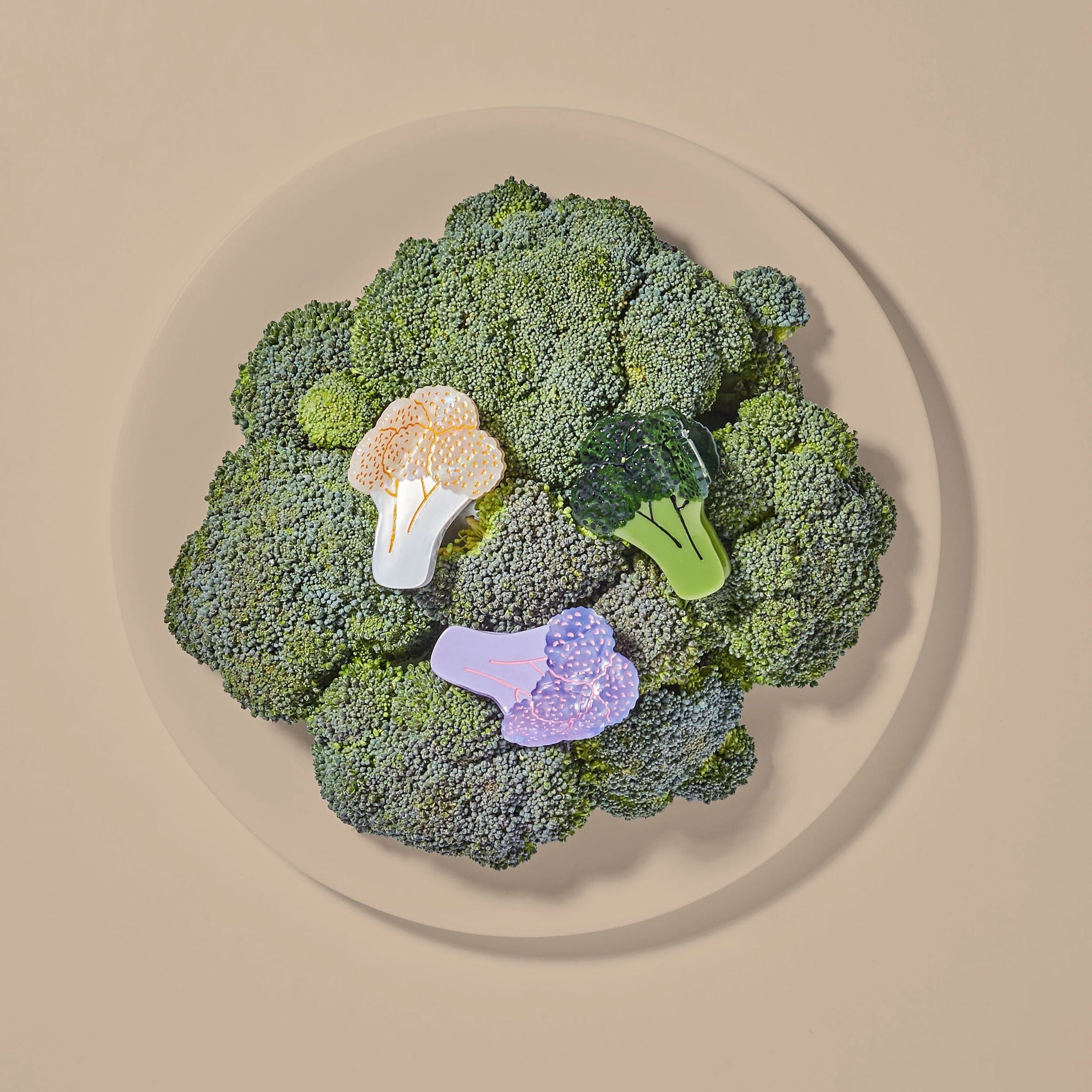 Midi Cauliflower Hair Claw Clip