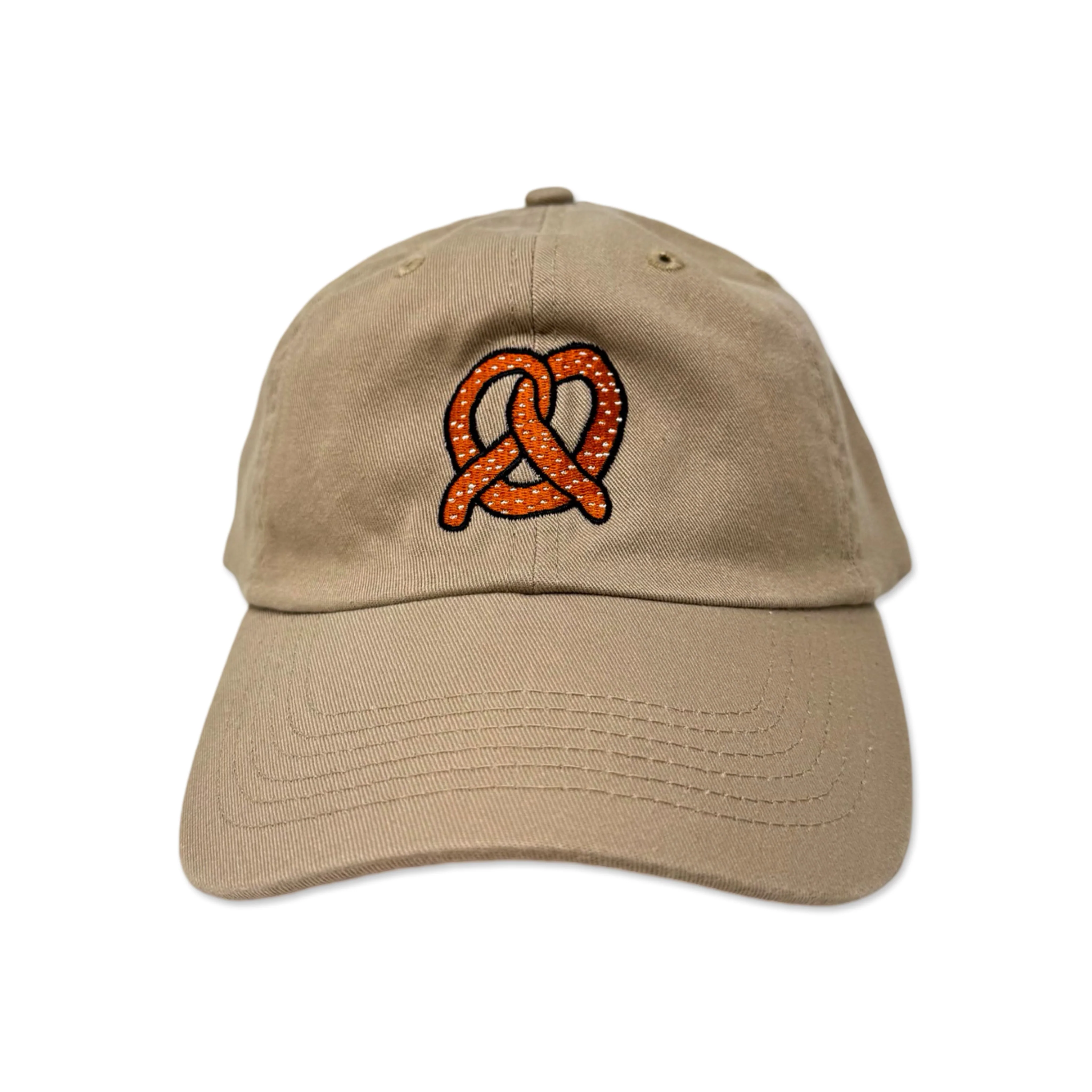 Pretzel Embroidered Hat