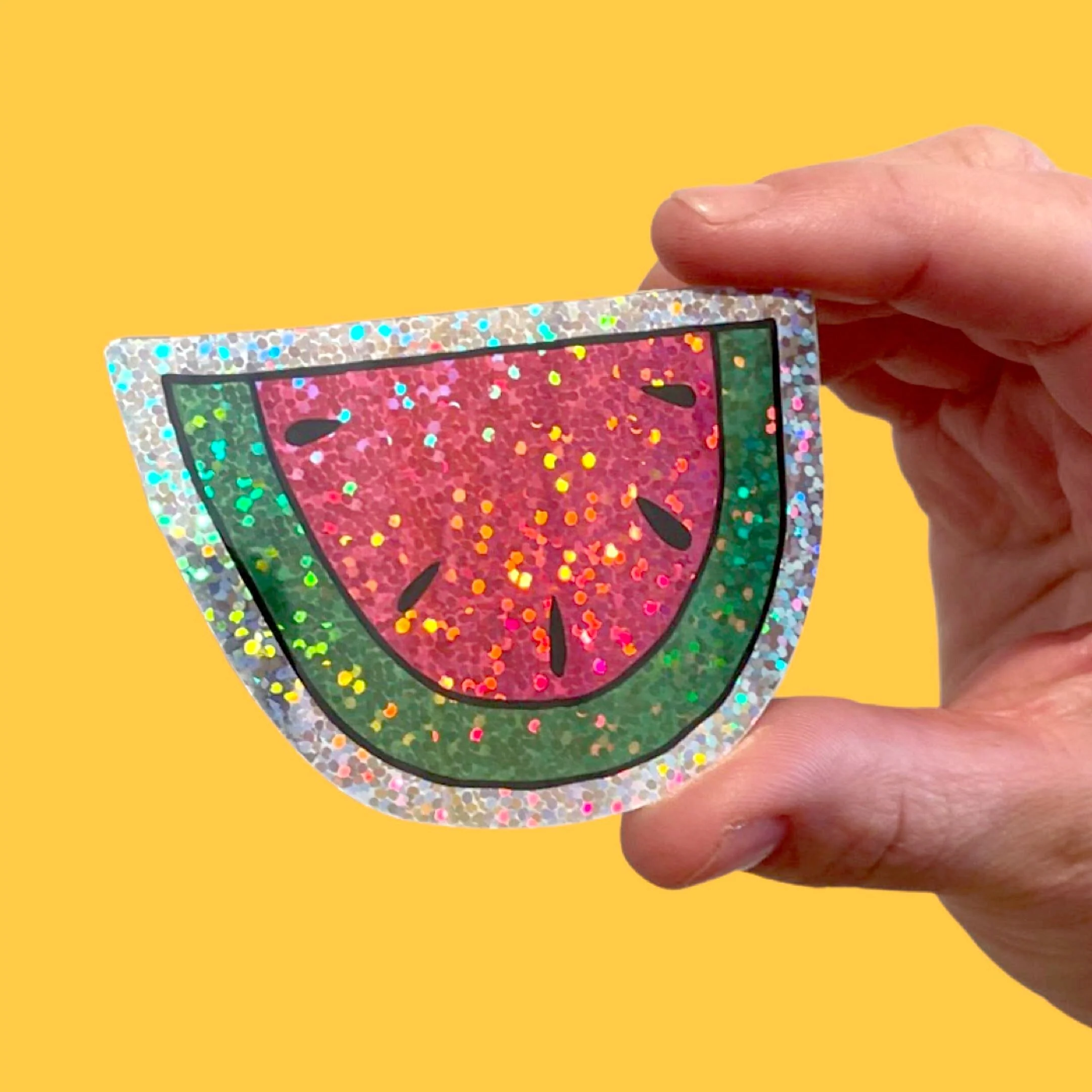 Glitter Watermelon Sticker