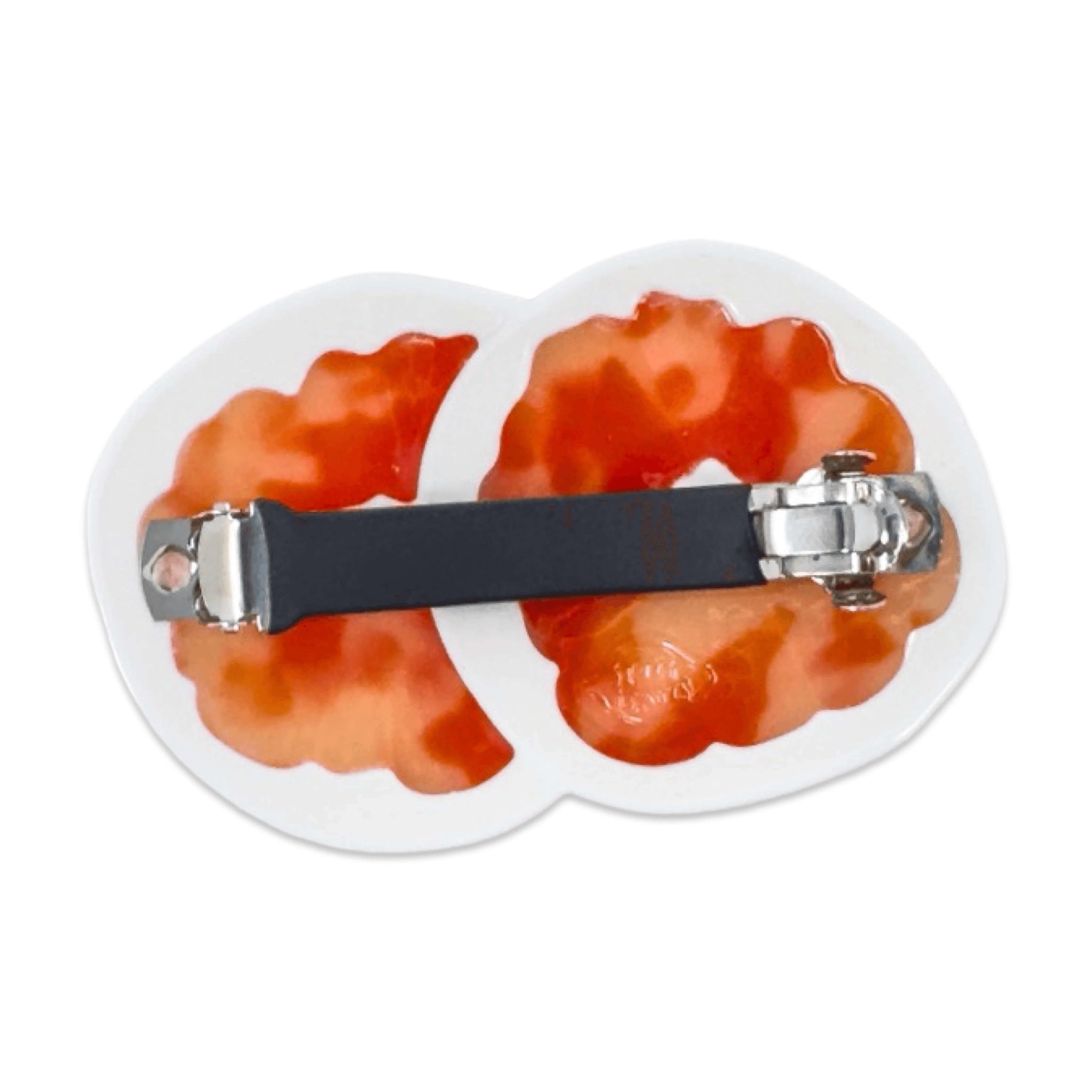 Grapefruit French Barrette