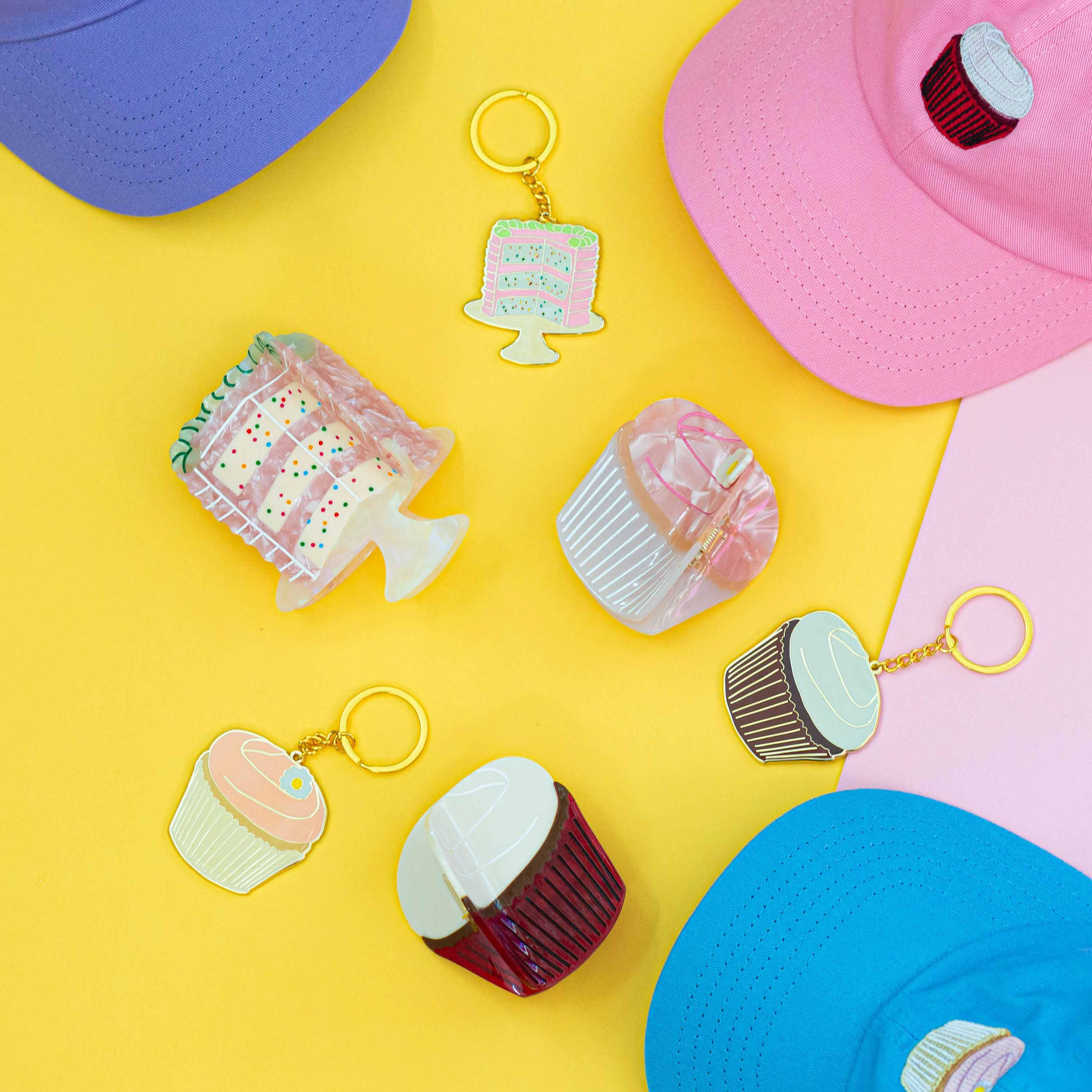 Red Velvet Cupcake Embroidered Hat