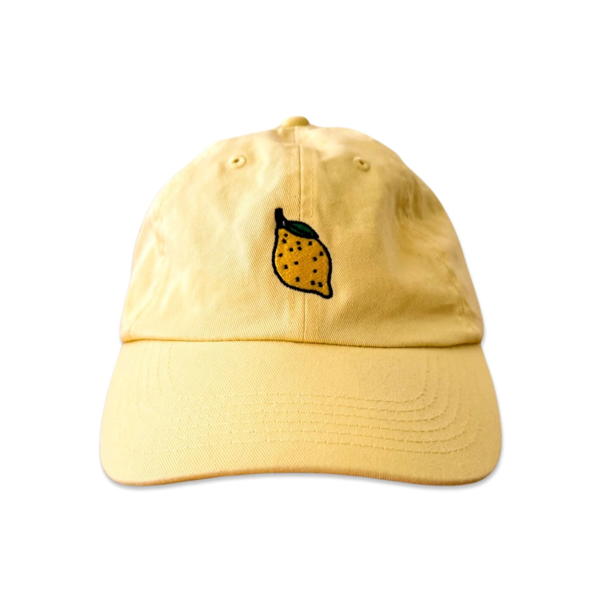 Lemon Embroidered Hat