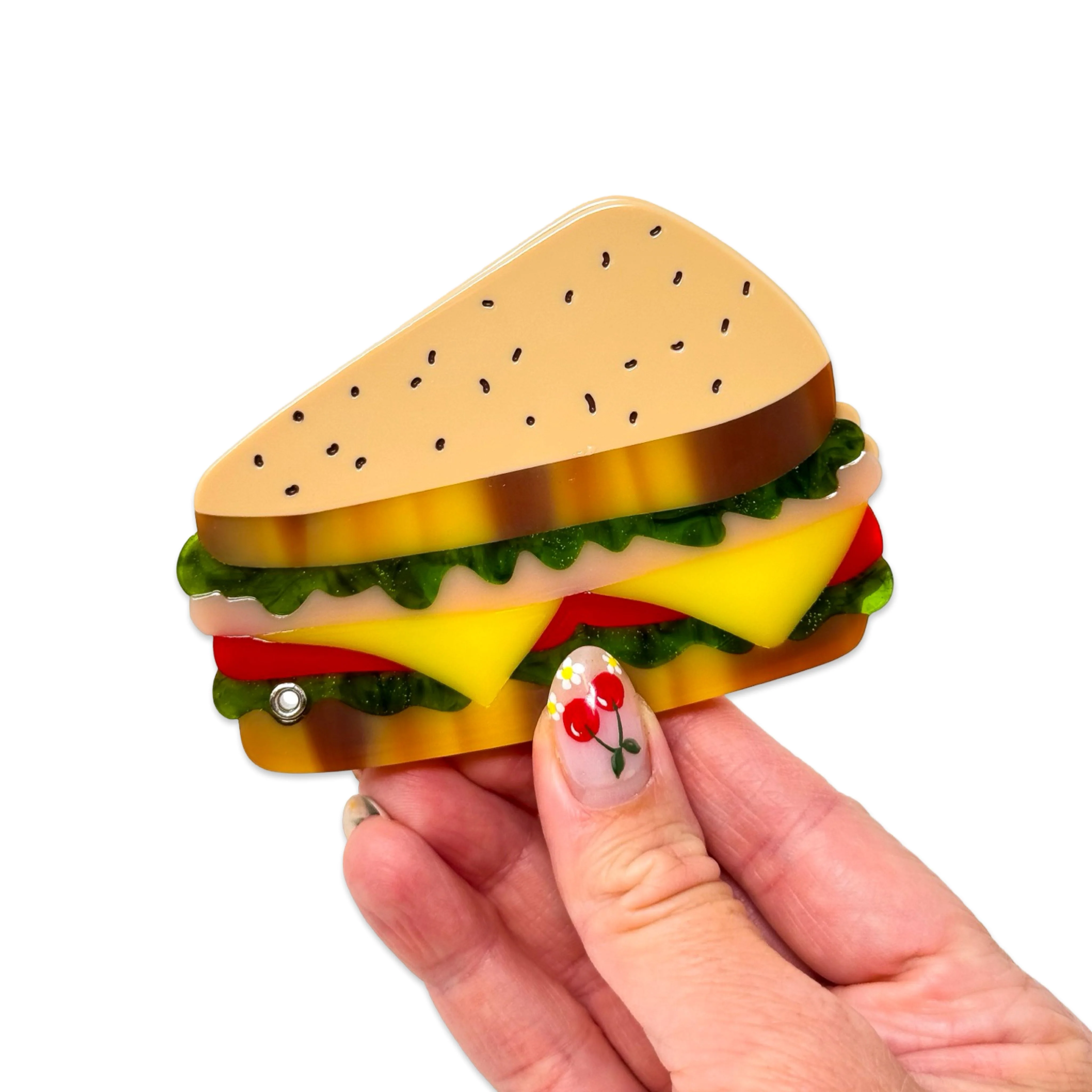 Deli Sandwich Compact Mirror