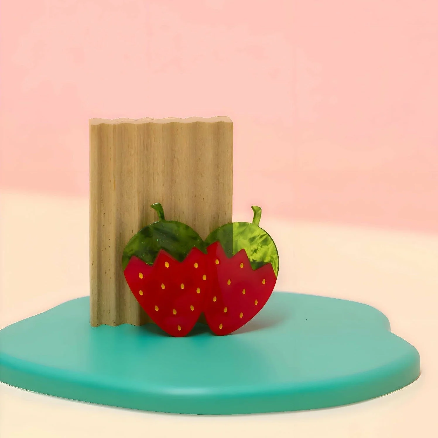 Strawberry French Barrette