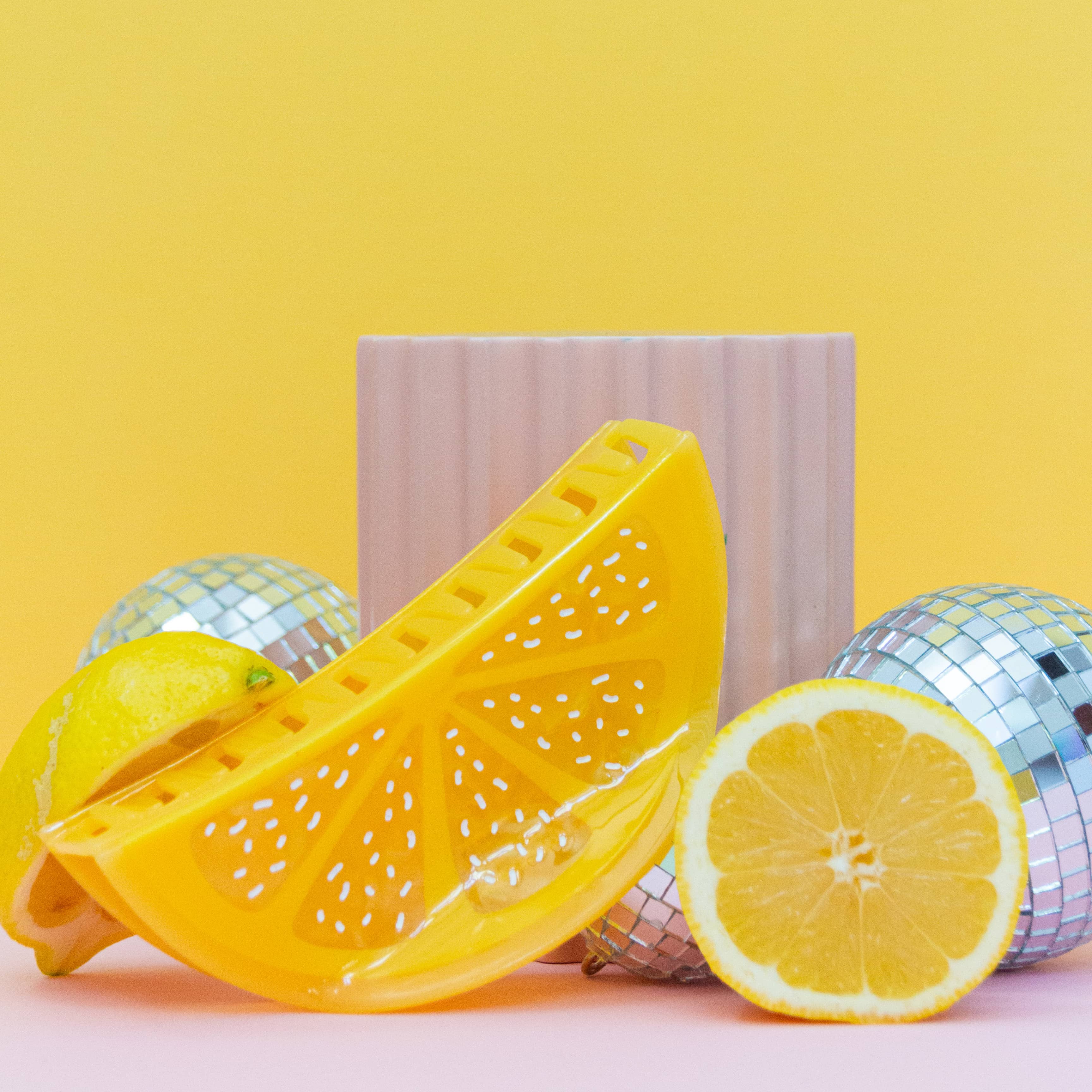 XL Lemon Slice Hair Claw Clip