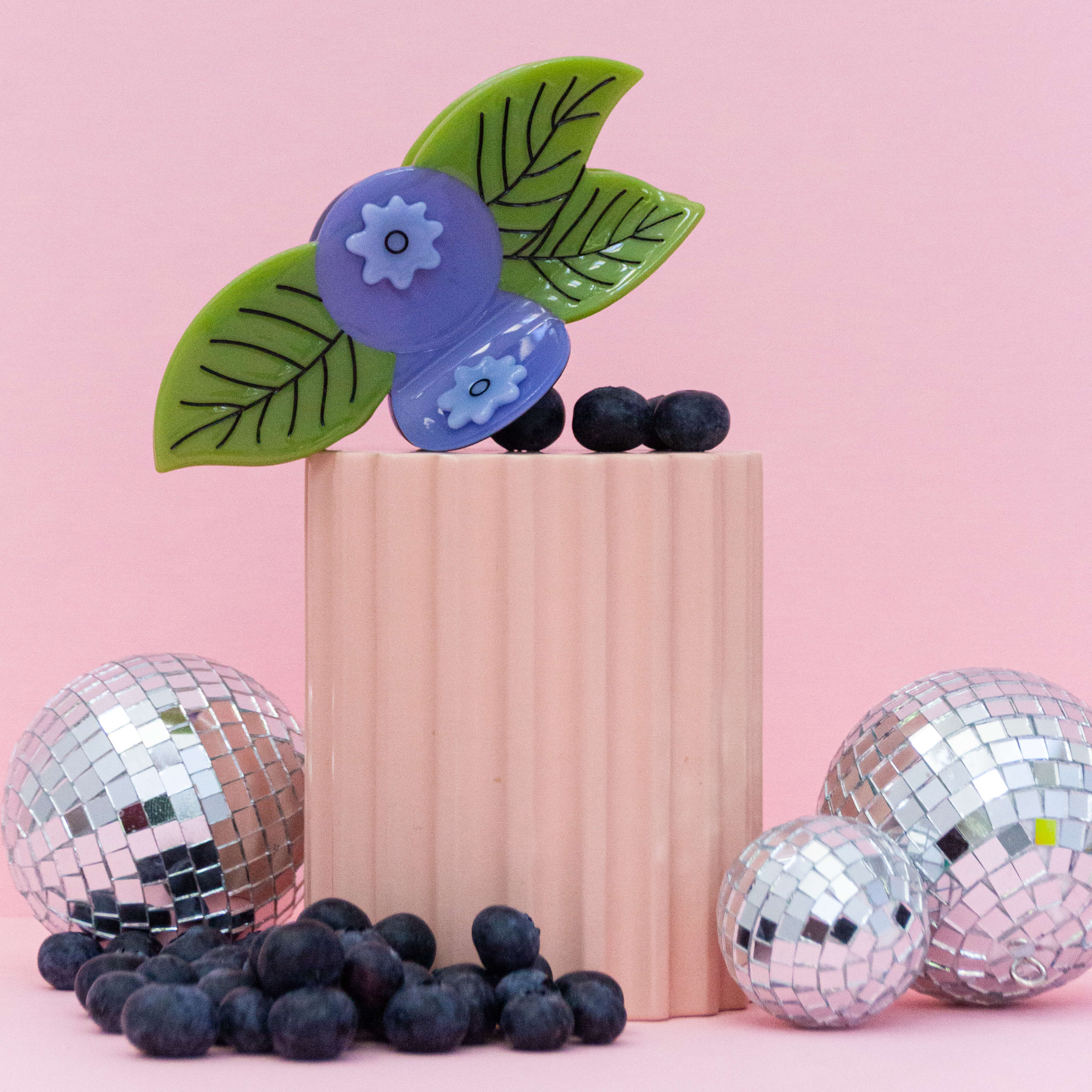 XL Blueberry Hair Claw Clip