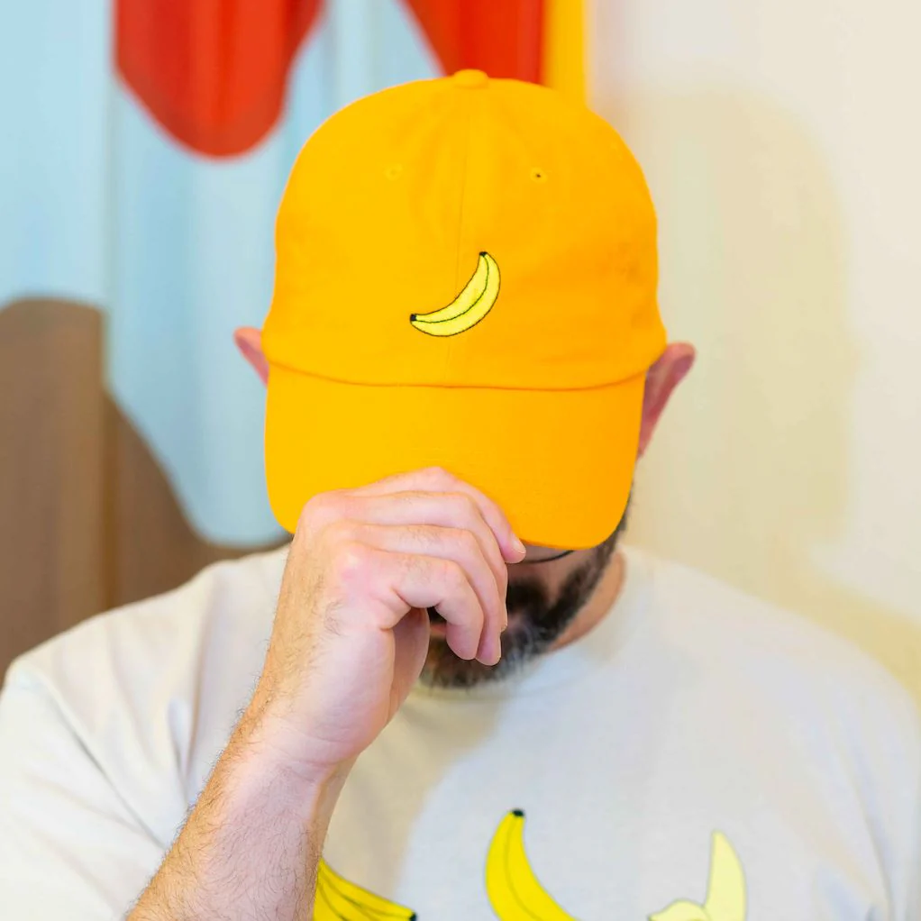 Banana Embroidered Hat