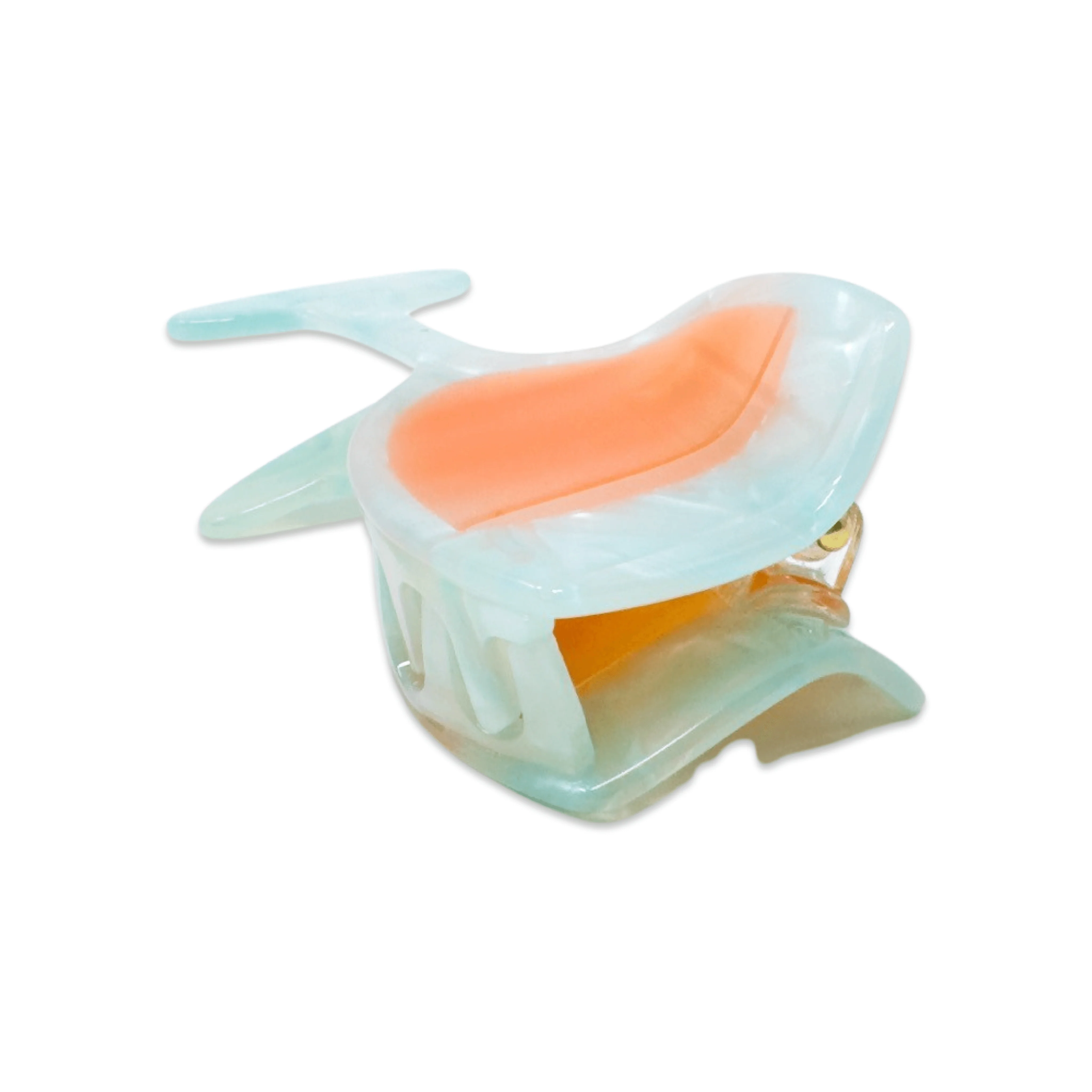 Midi Rose Wine Glass Hair Claw Clip