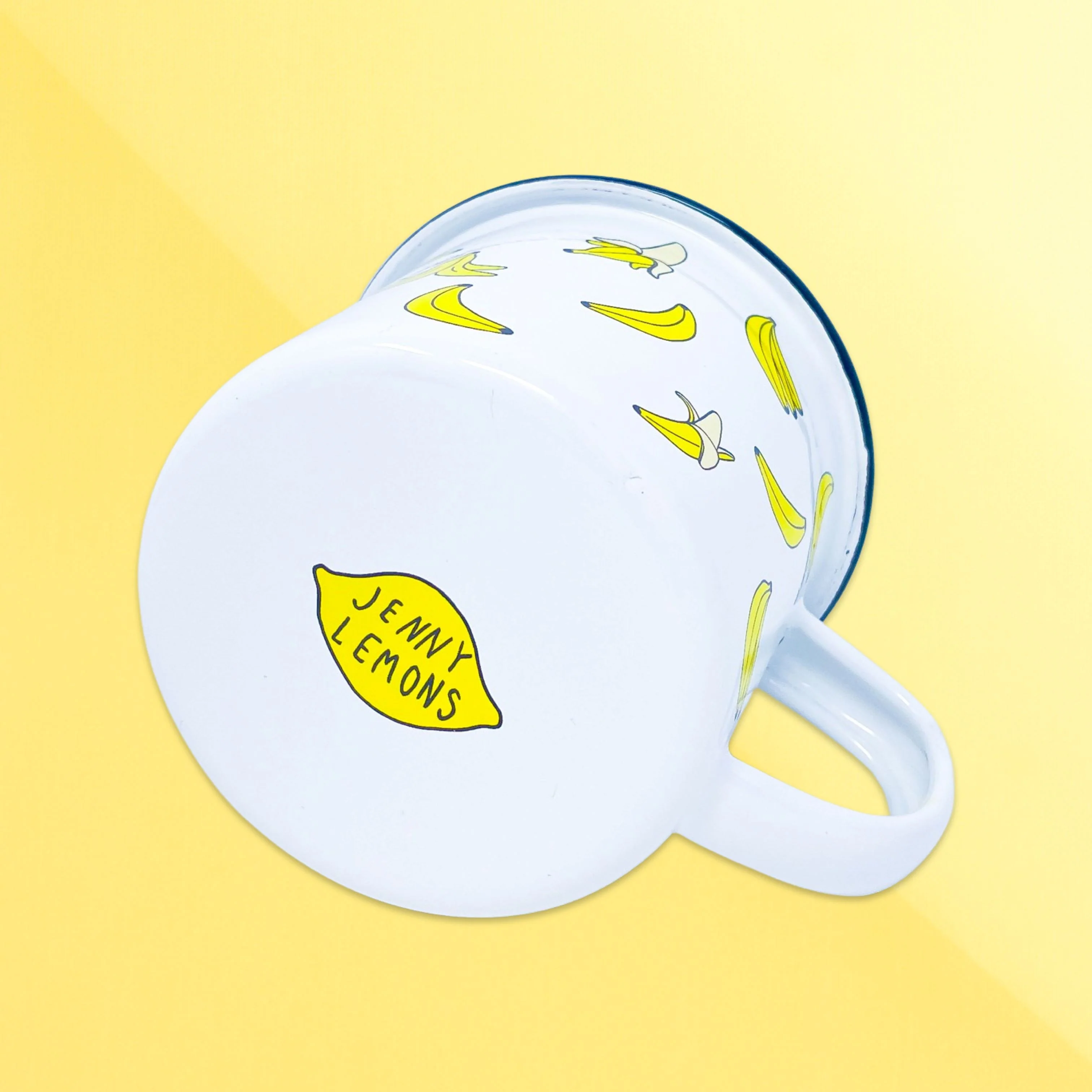 Bananas Enamel Mug