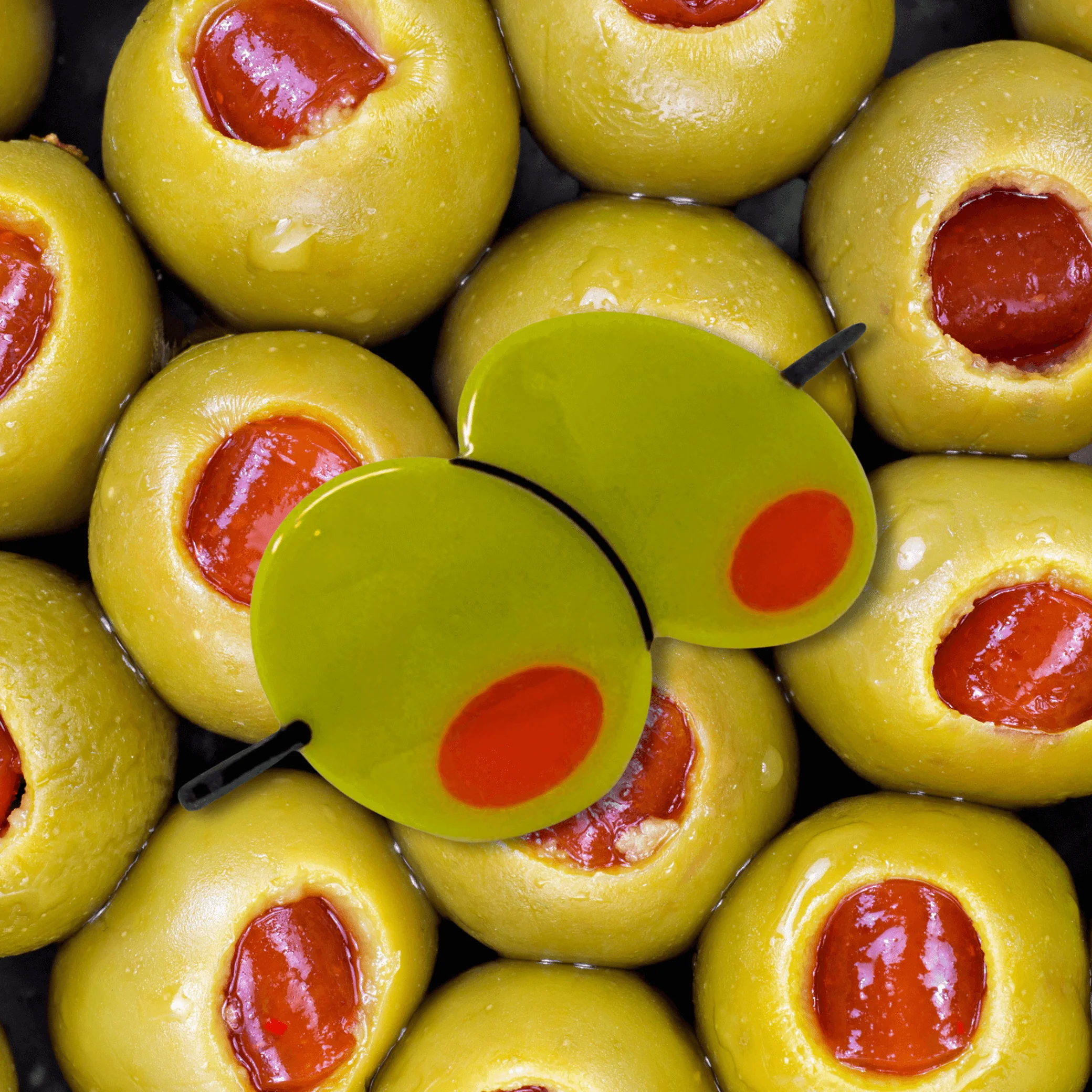 Olive French Barrette